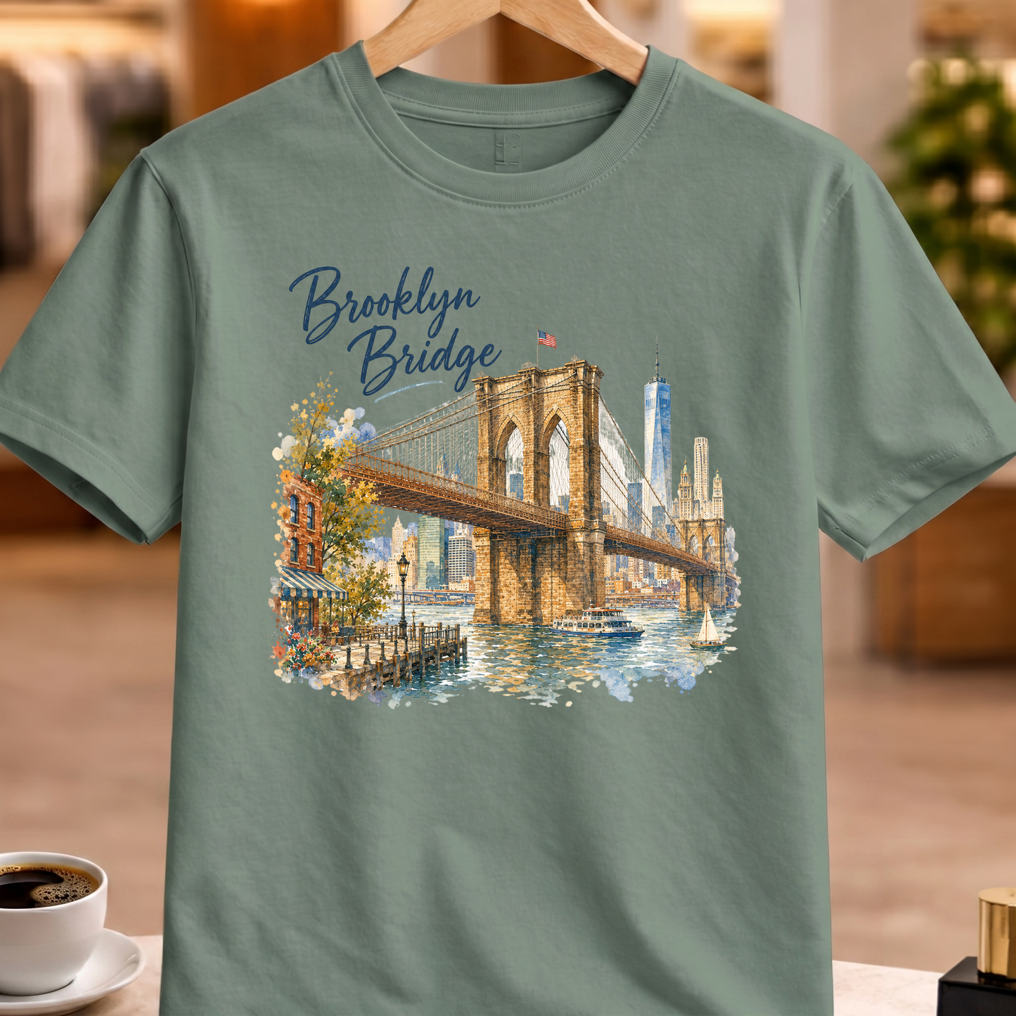 BROOKLYN BRIDGE ART TEE