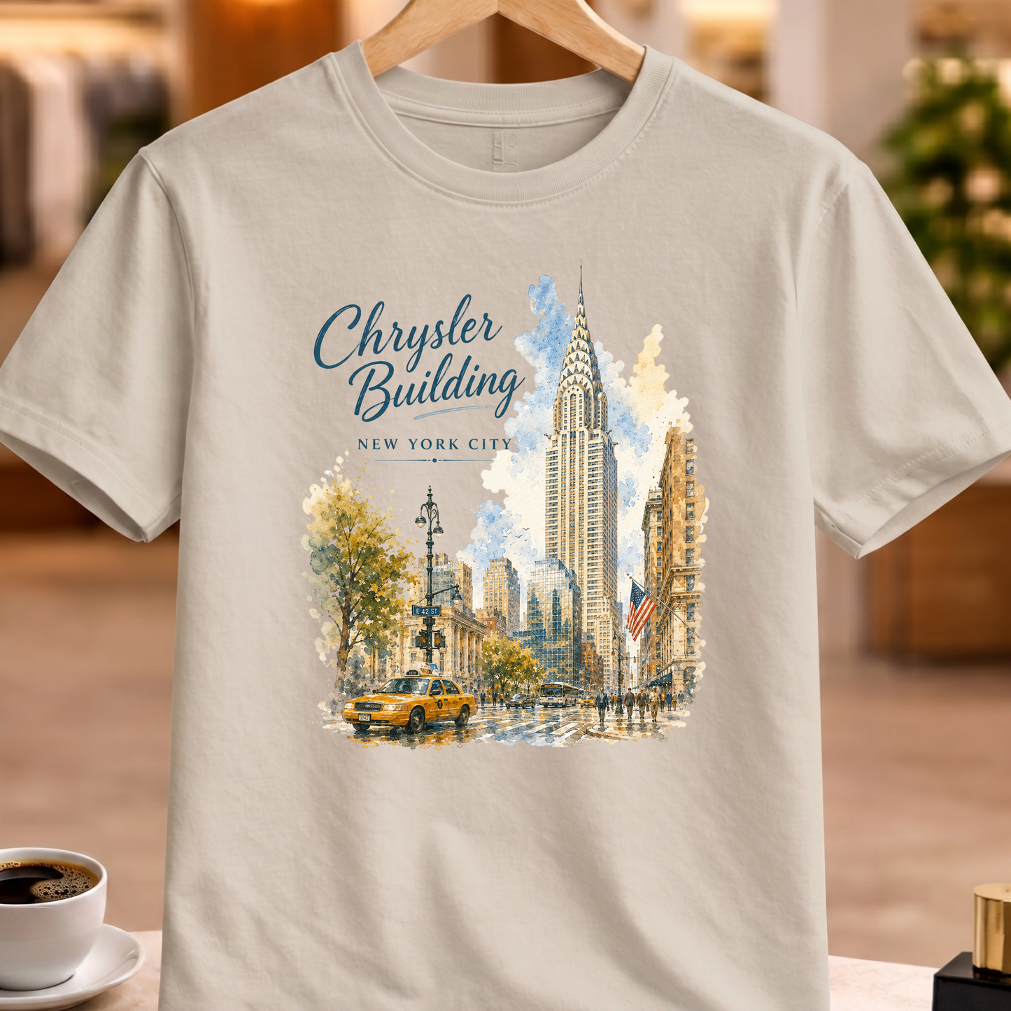 CHRYSLER BUILDING ART TEE