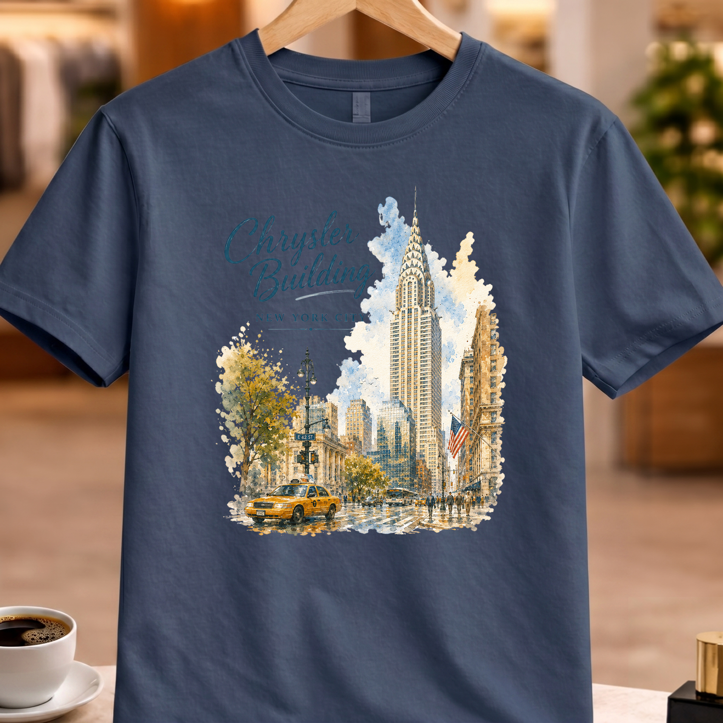 CHRYSLER BUILDING ART TEE
