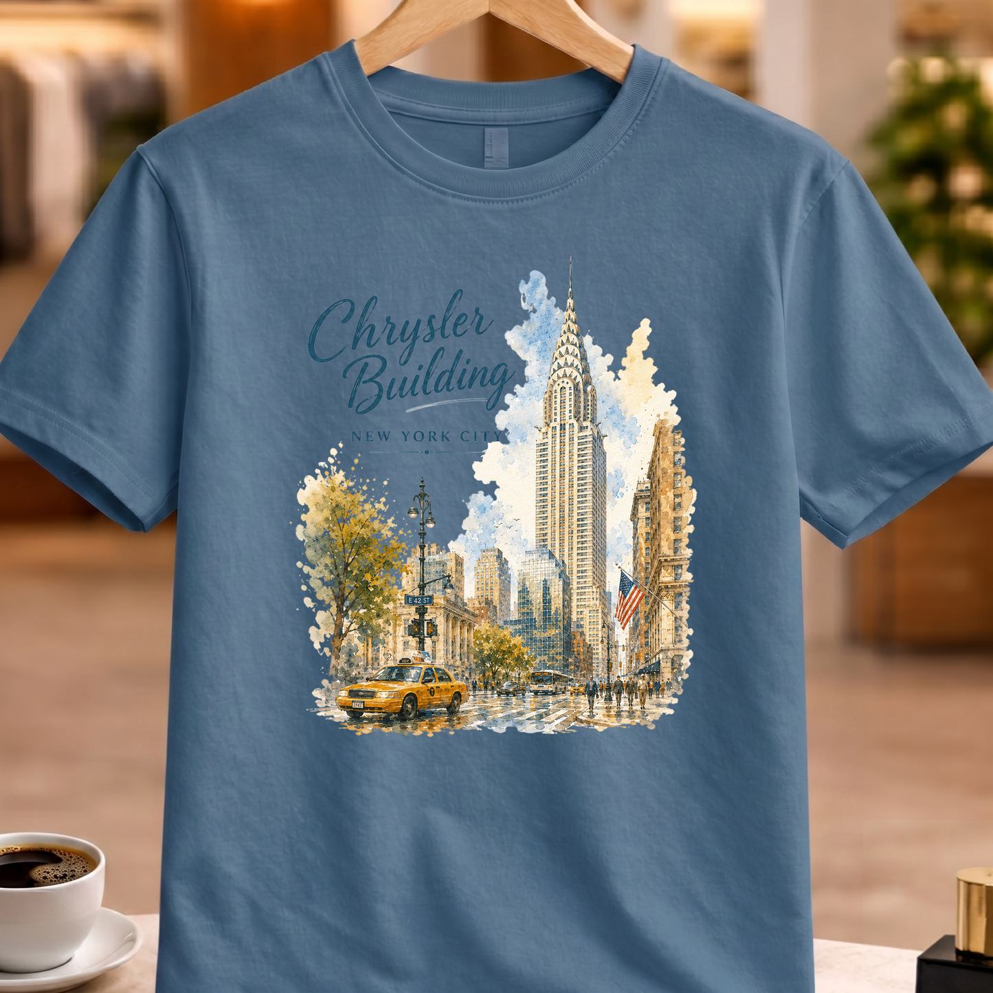 CHRYSLER BUILDING ART TEE