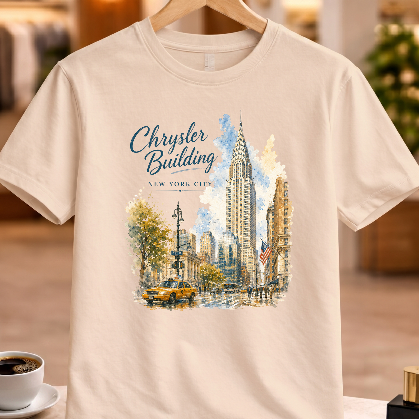 CHRYSLER BUILDING ART TEE