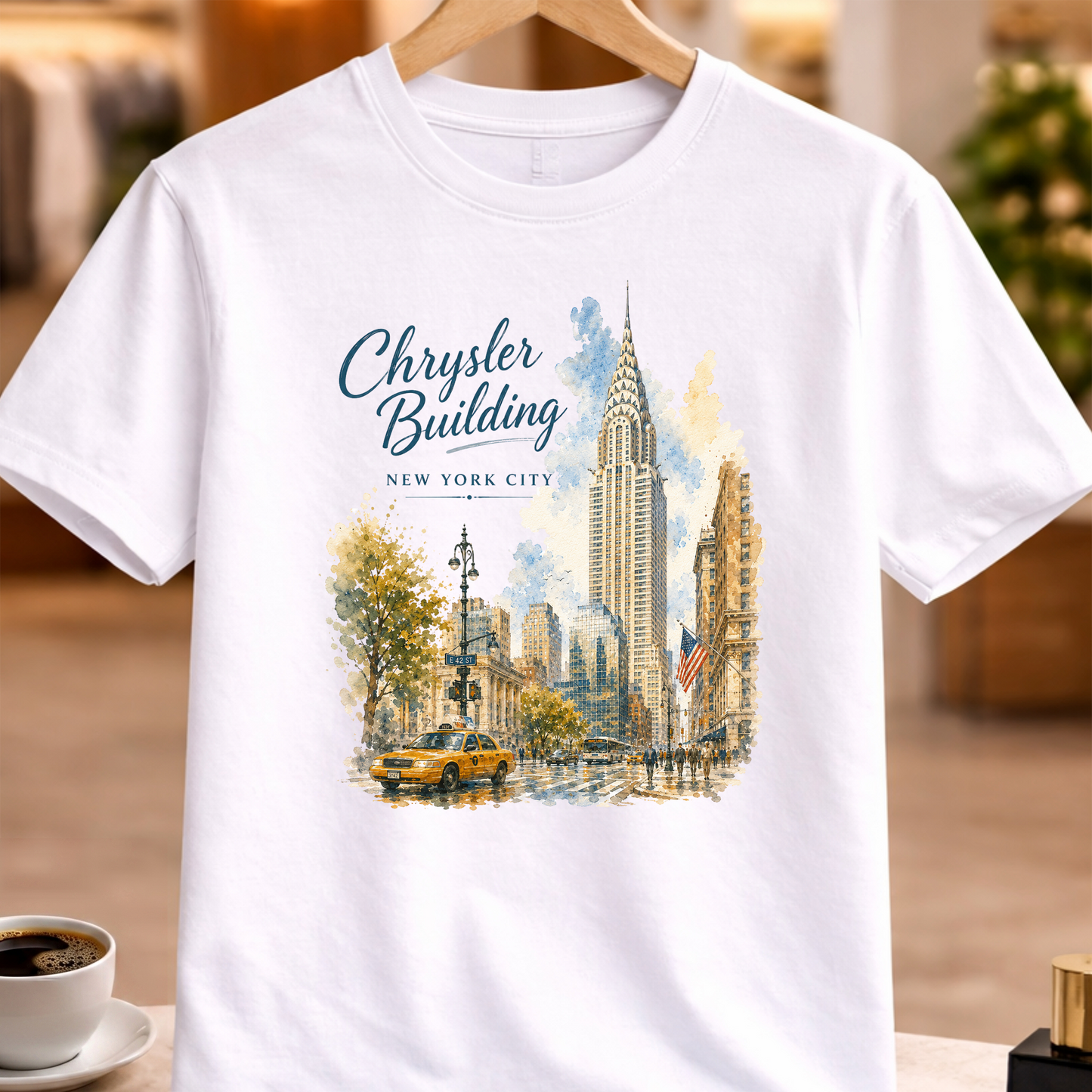 CHRYSLER BUILDING ART TEE