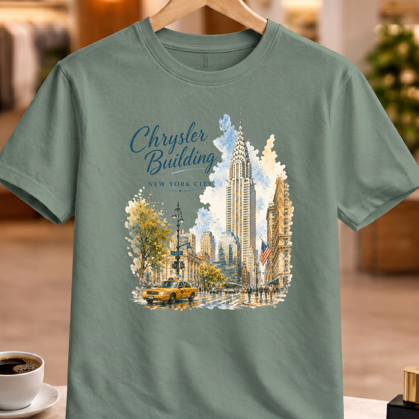 CHRYSLER BUILDING ART TEE