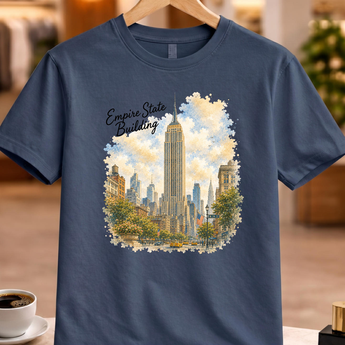 EMPIRE STATE BUILDING ART TEE