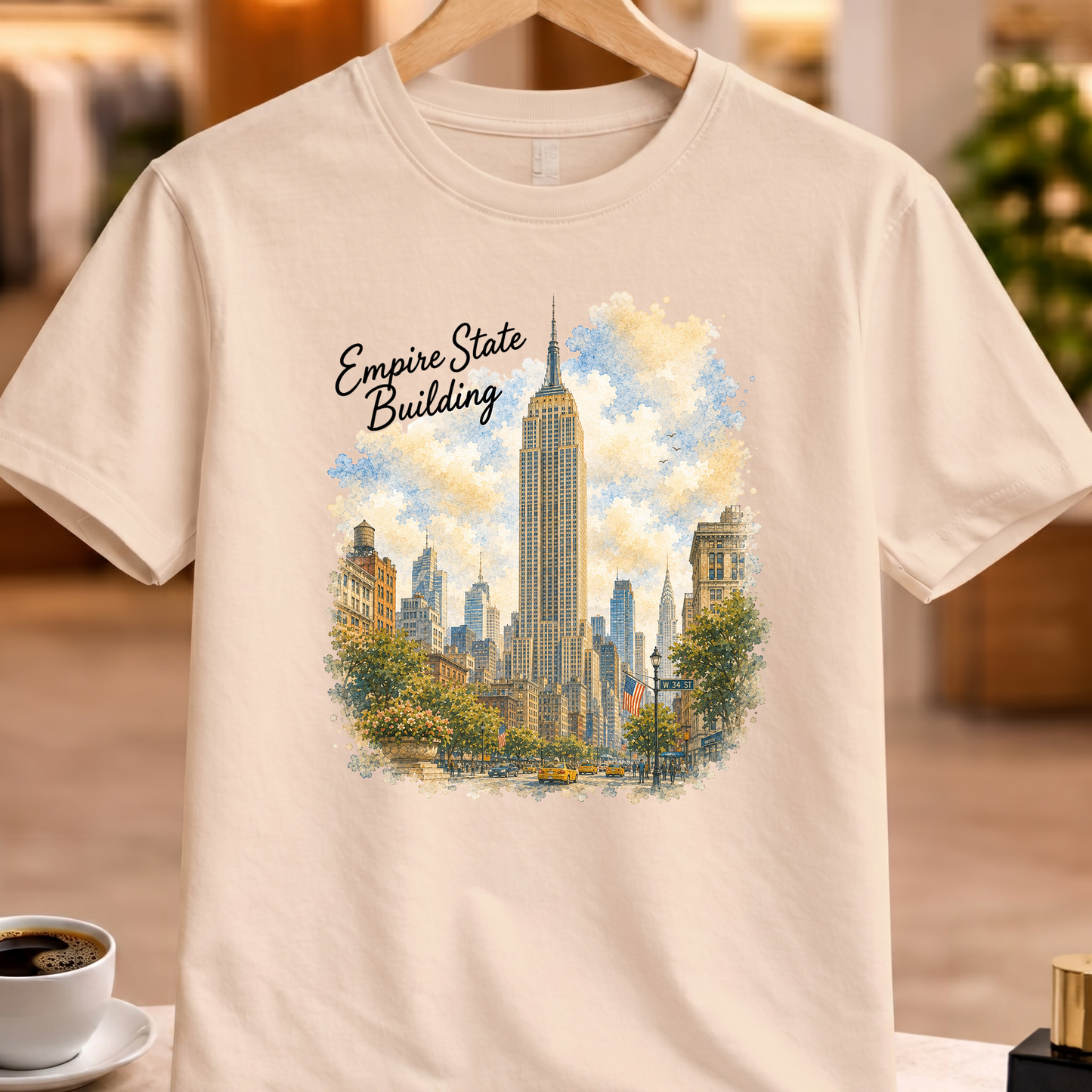 EMPIRE STATE BUILDING ART TEE