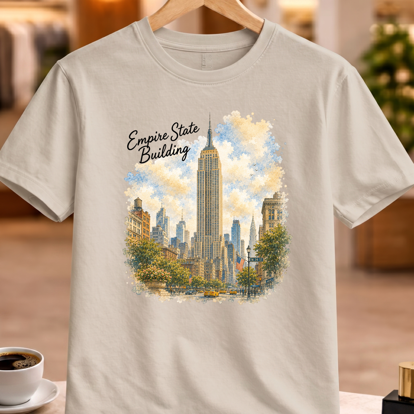 EMPIRE STATE BUILDING ART TEE