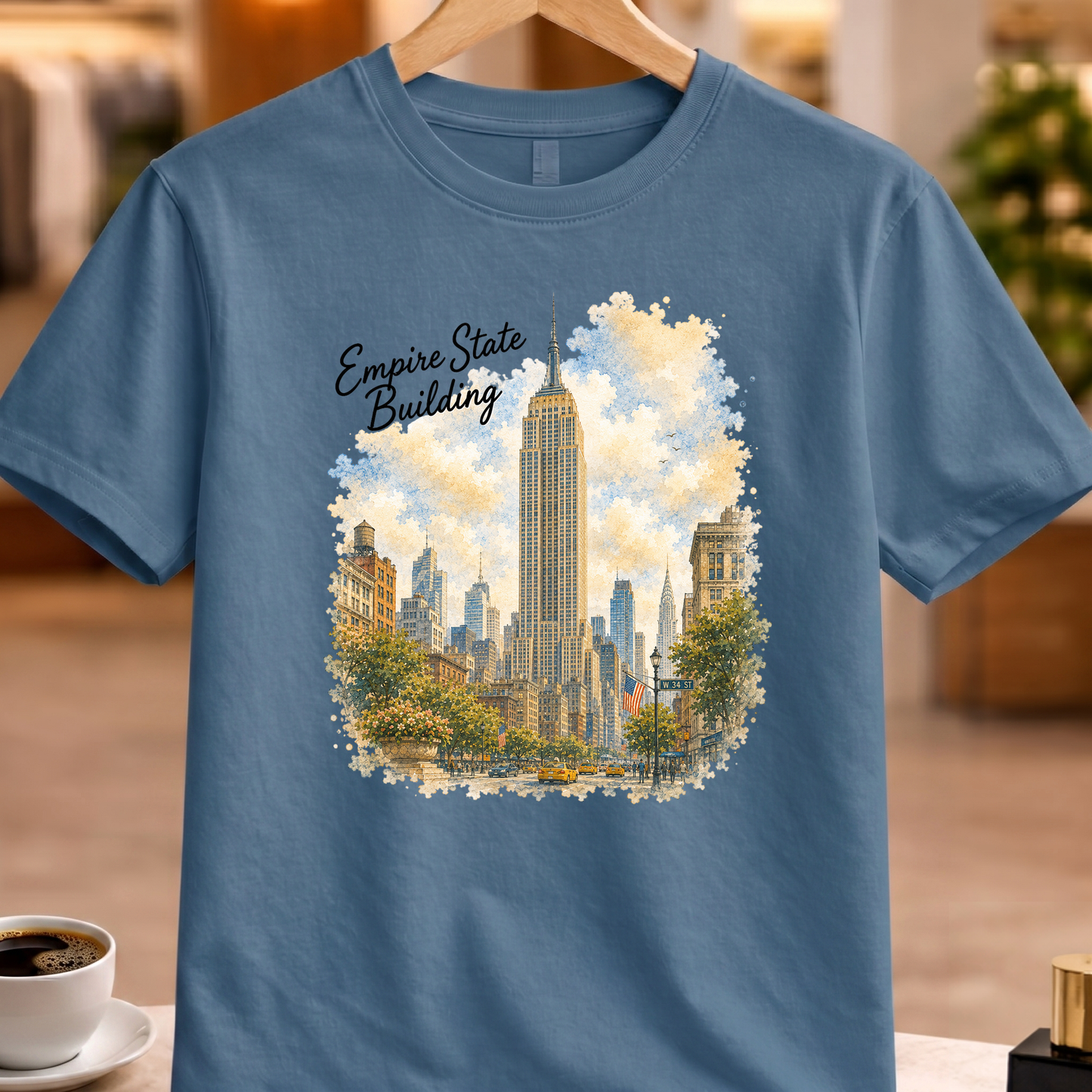 EMPIRE STATE BUILDING ART TEE