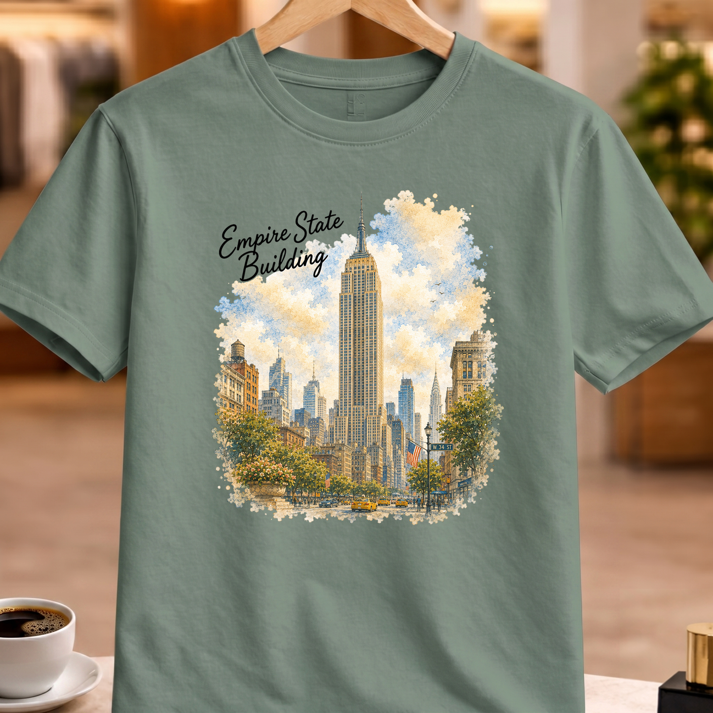 EMPIRE STATE BUILDING ART TEE
