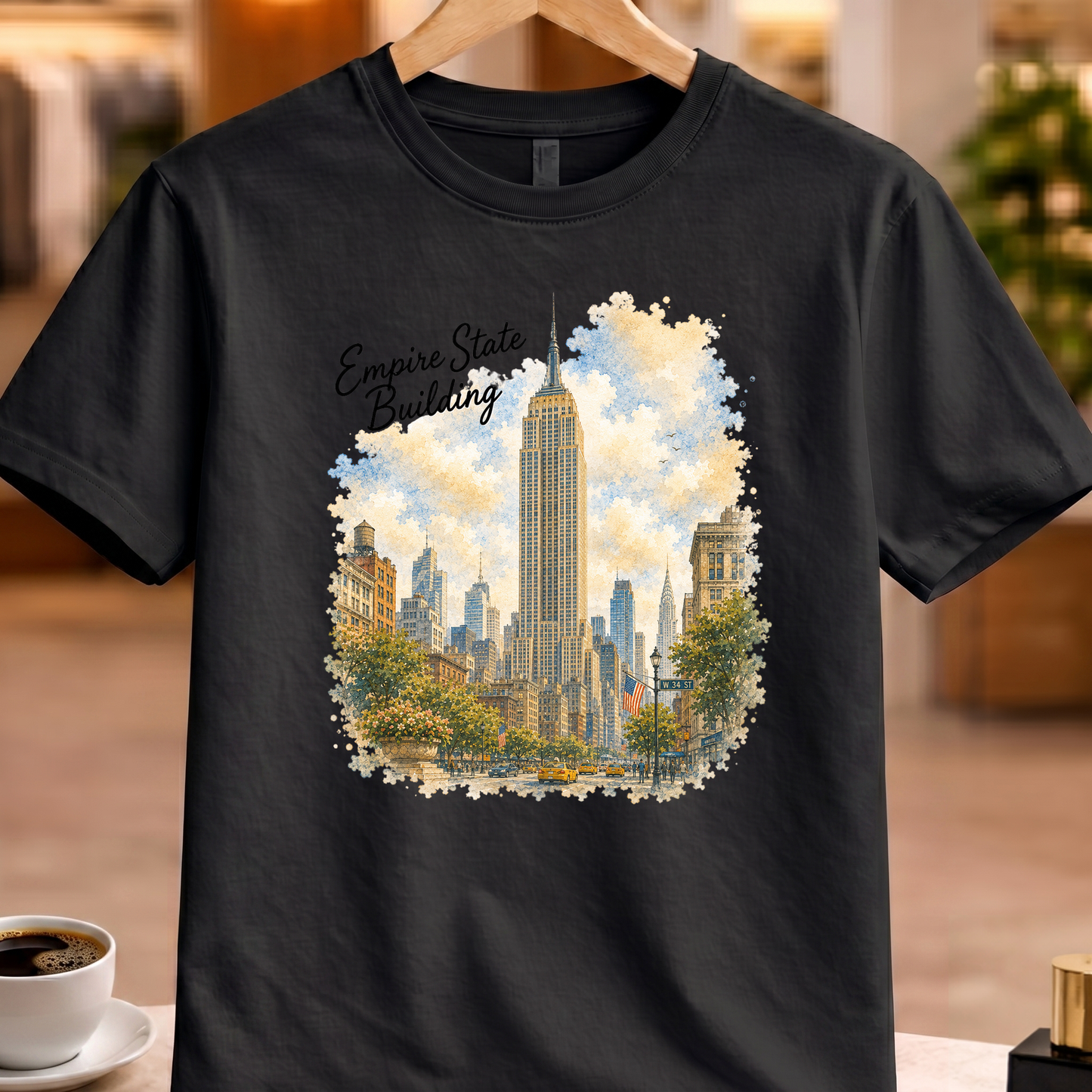 EMPIRE STATE BUILDING ART TEE
