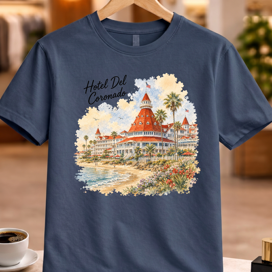 HOTEL DEL CORONADO ART TEE