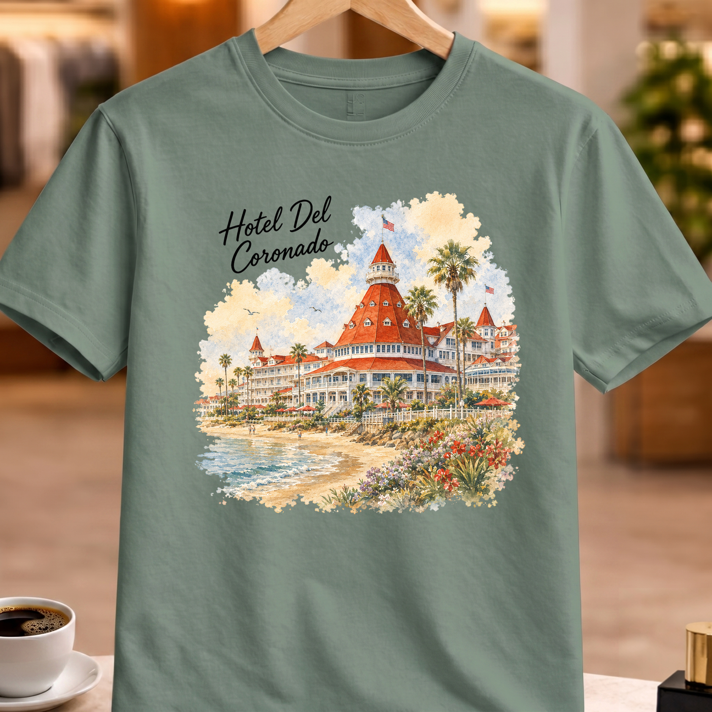 HOTEL DEL CORONADO ART TEE
