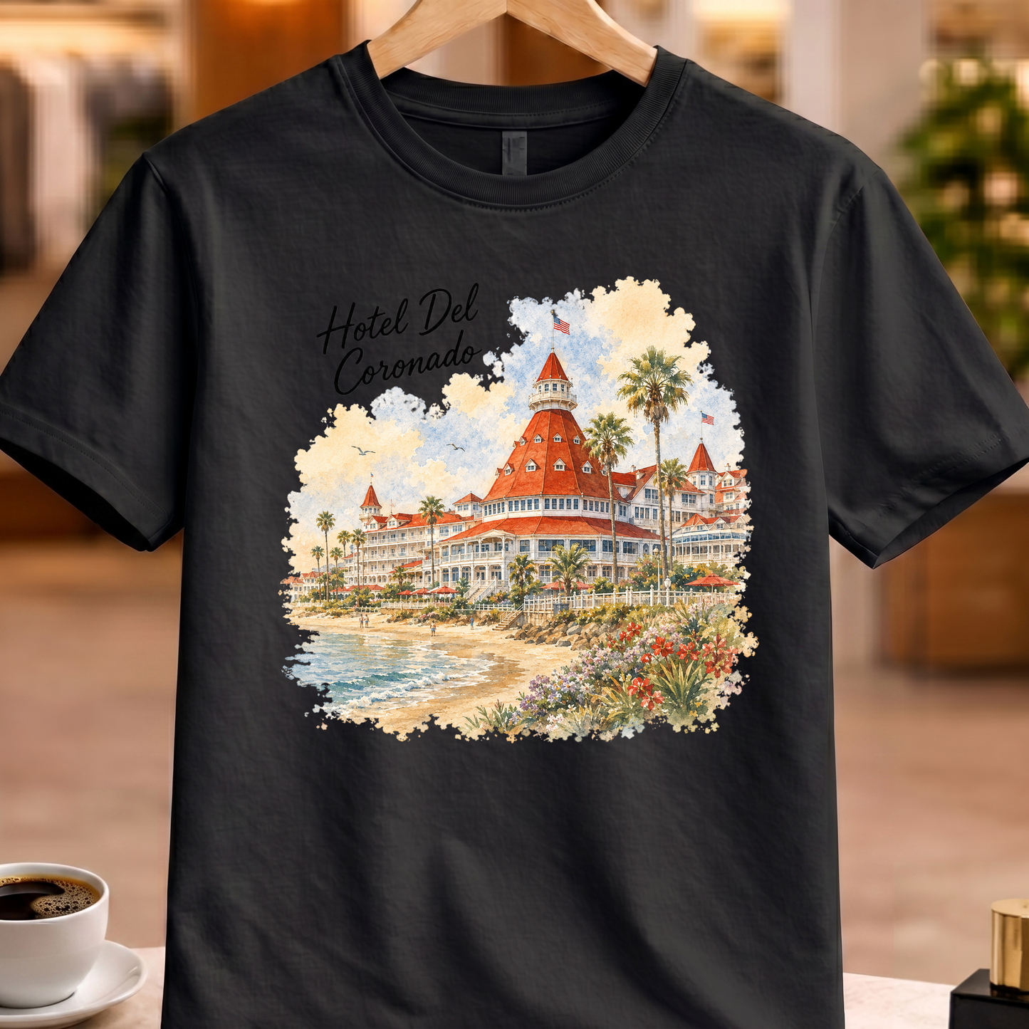 HOTEL DEL CORONADO ART TEE