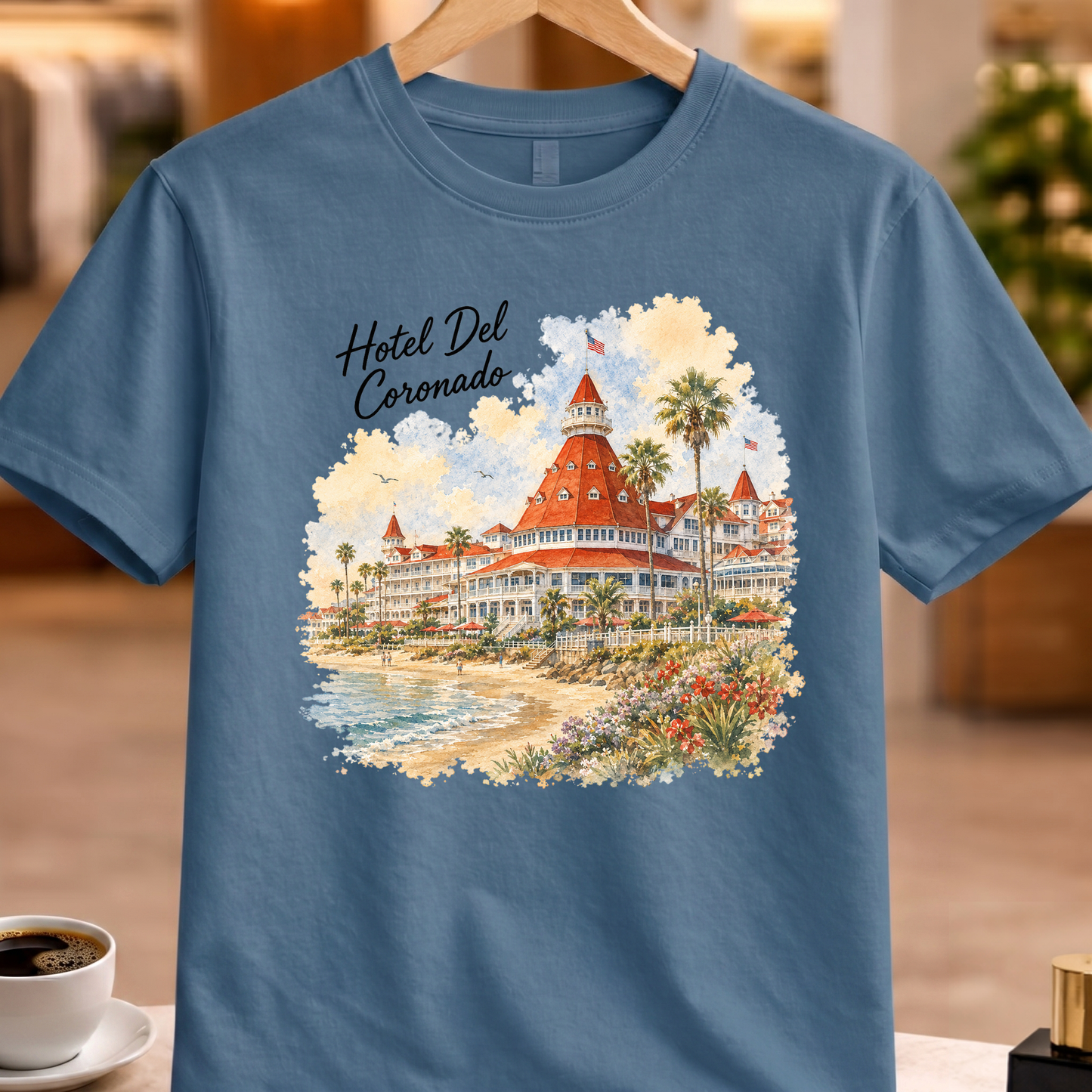 HOTEL DEL CORONADO ART TEE