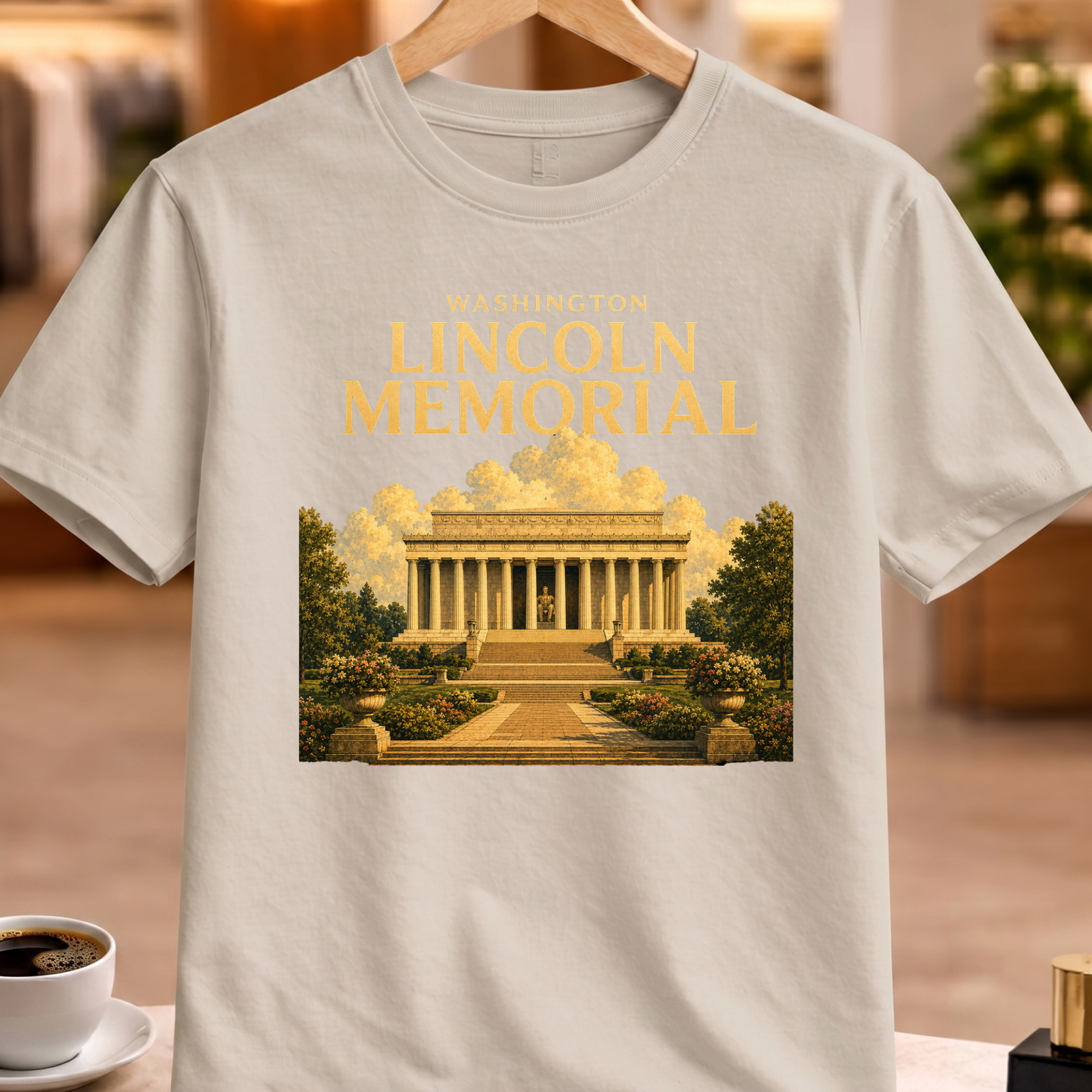 LINCOLN MEMORIAL ART TEE