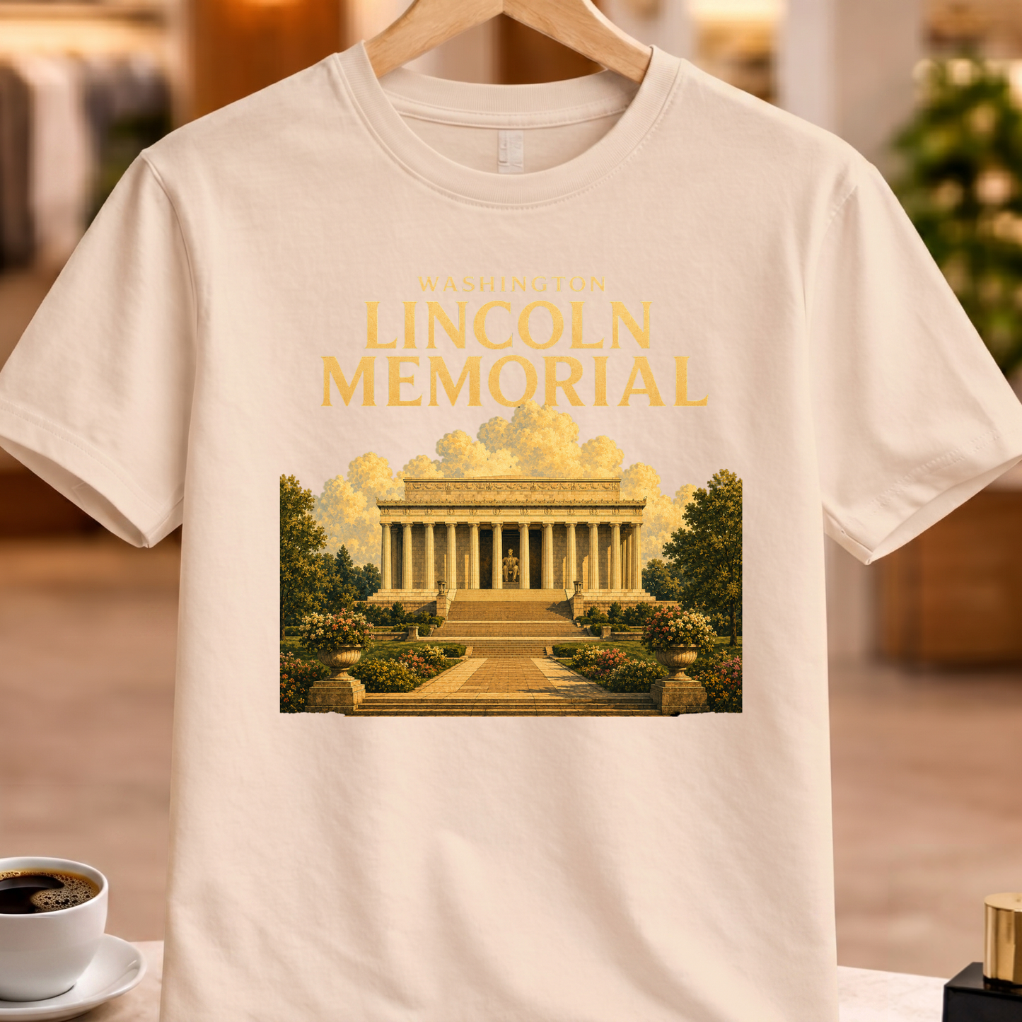 LINCOLN MEMORIAL ART TEE