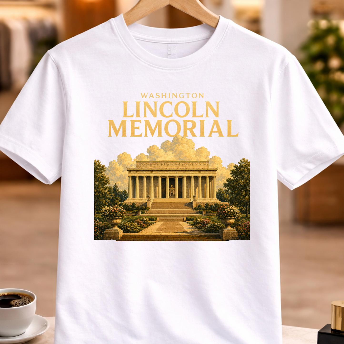 LINCOLN MEMORIAL ART TEE