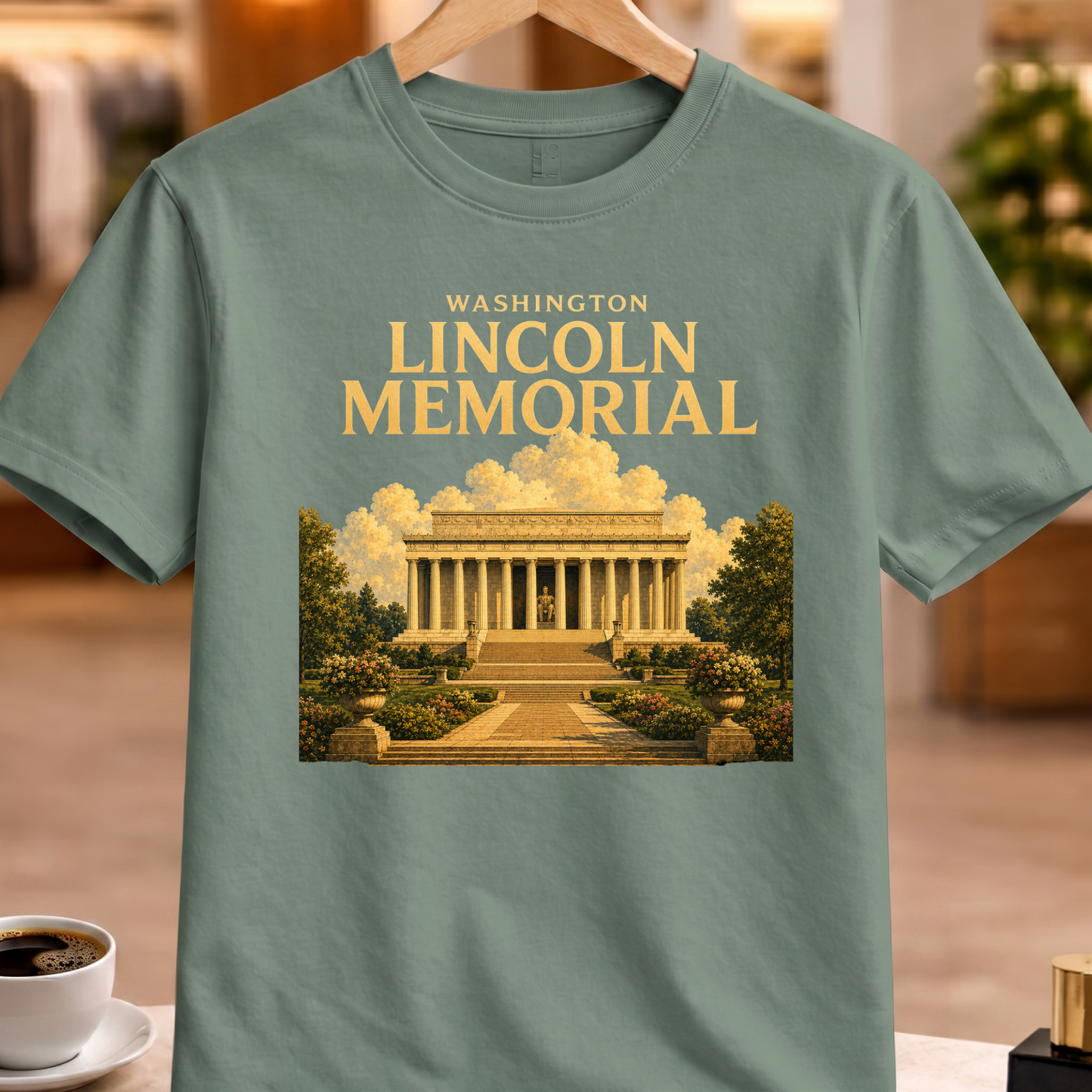 LINCOLN MEMORIAL ART TEE