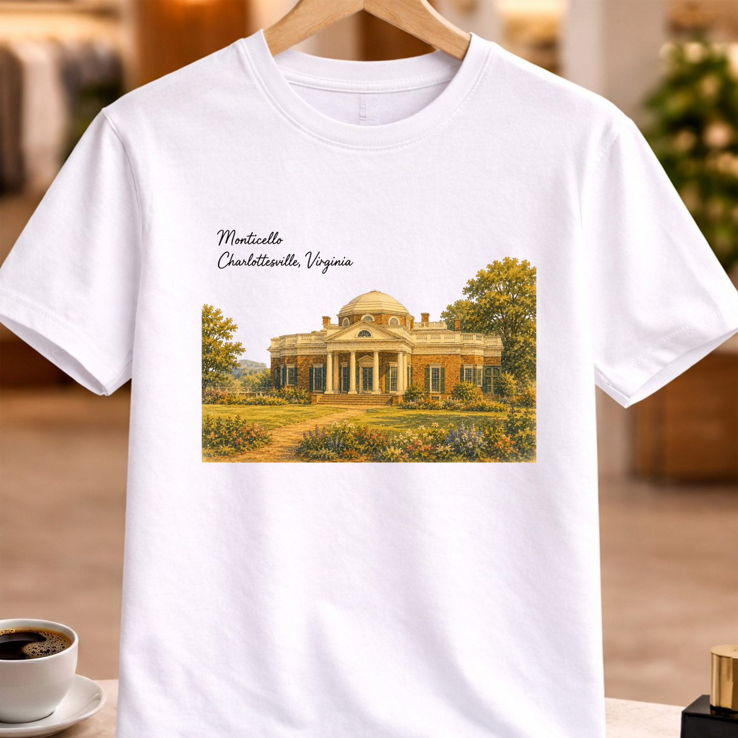 MONTICELLO ART TEE