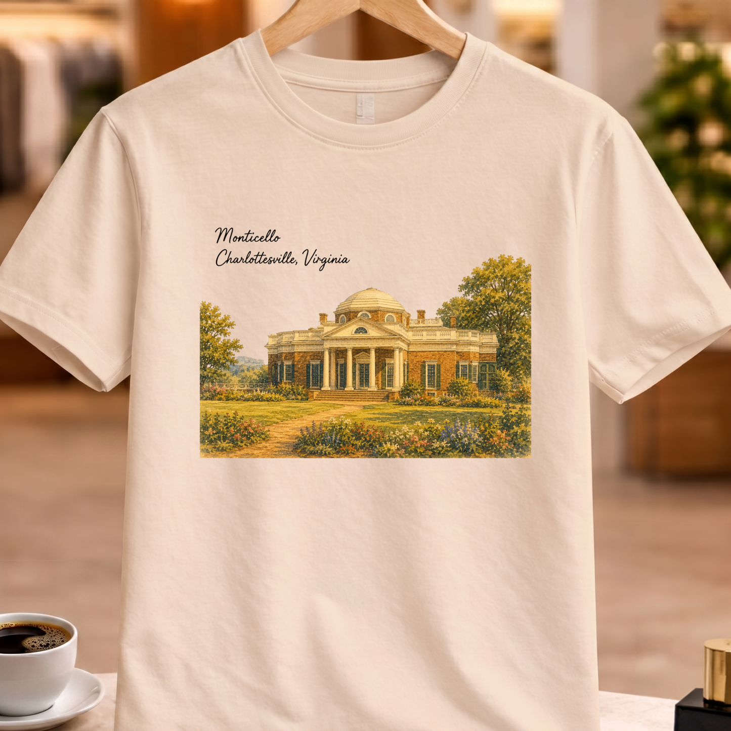 MONTICELLO ART TEE