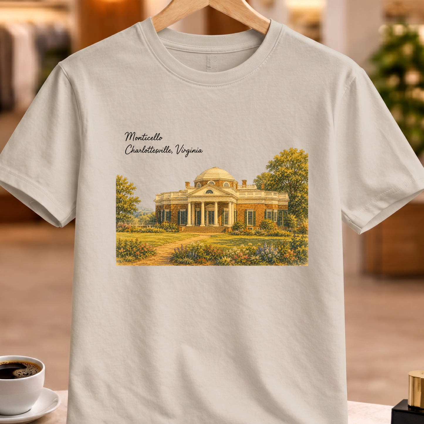 MONTICELLO ART TEE