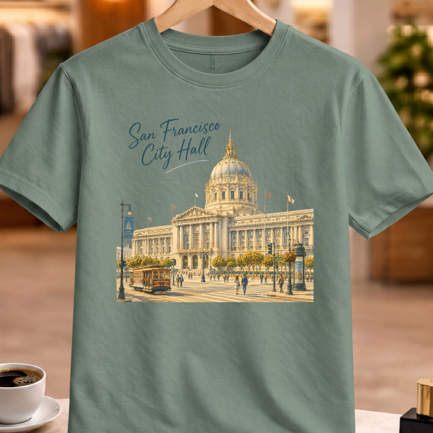 SAN FRANCISCO CITY HALL ART TEE
