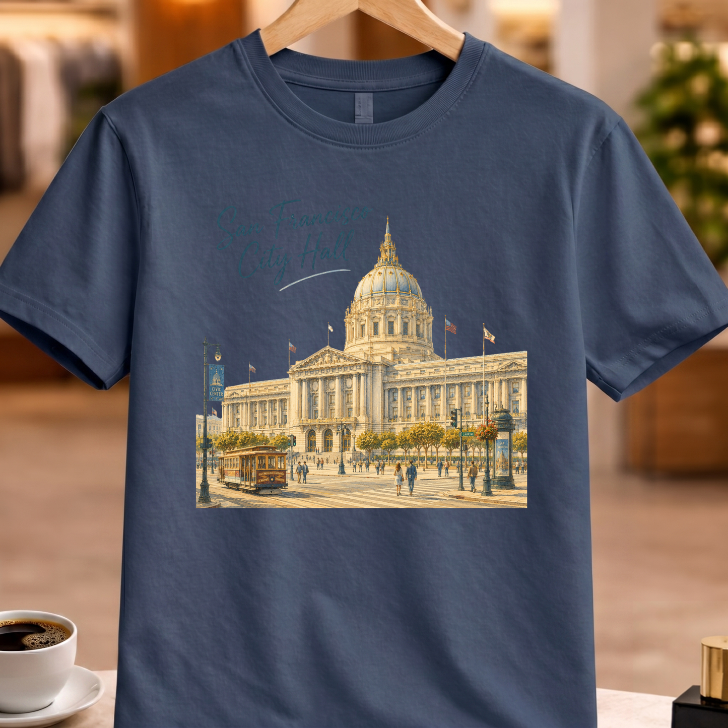 SAN FRANCISCO CITY HALL ART TEE