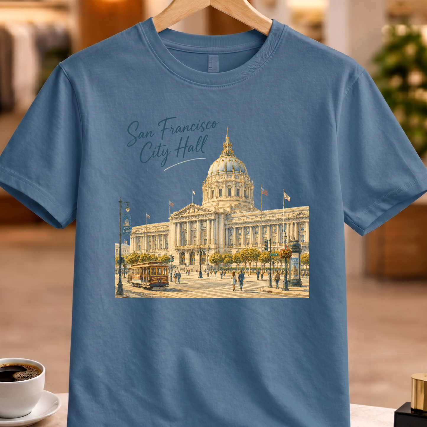 SAN FRANCISCO CITY HALL ART TEE