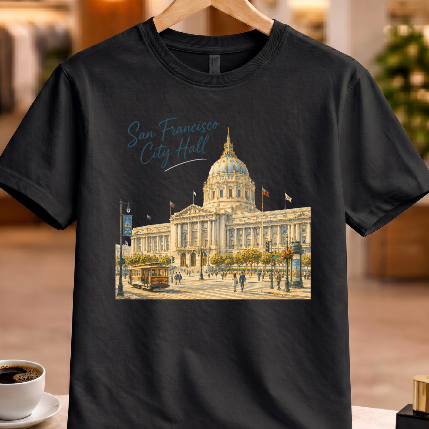 SAN FRANCISCO CITY HALL ART TEE