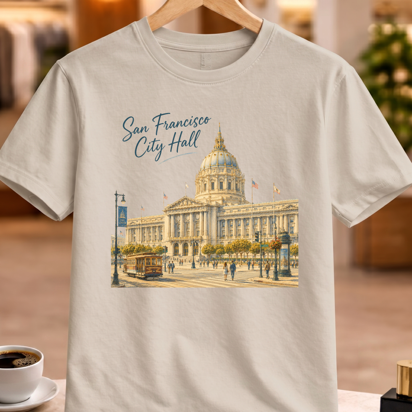 SAN FRANCISCO CITY HALL ART TEE