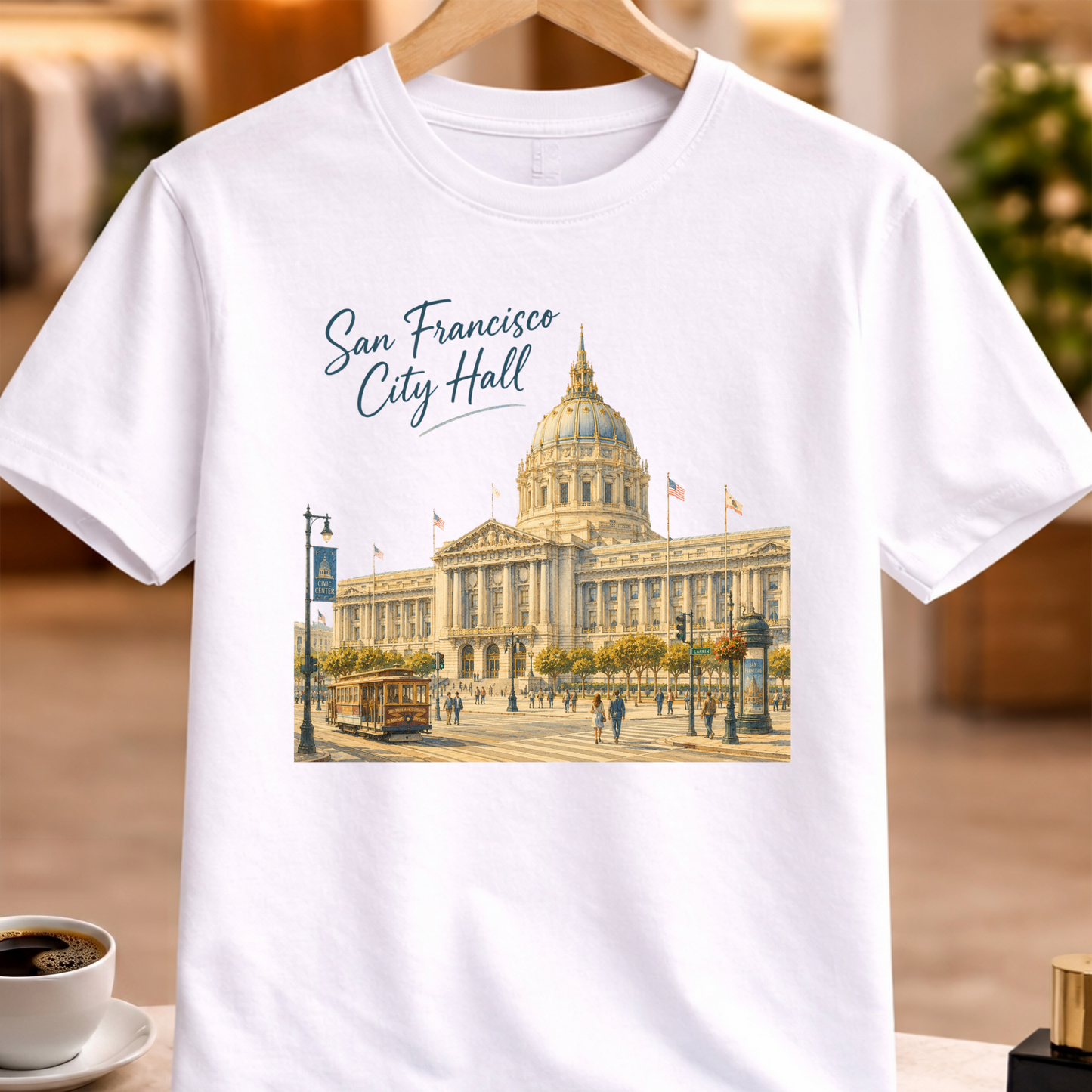 SAN FRANCISCO CITY HALL ART TEE