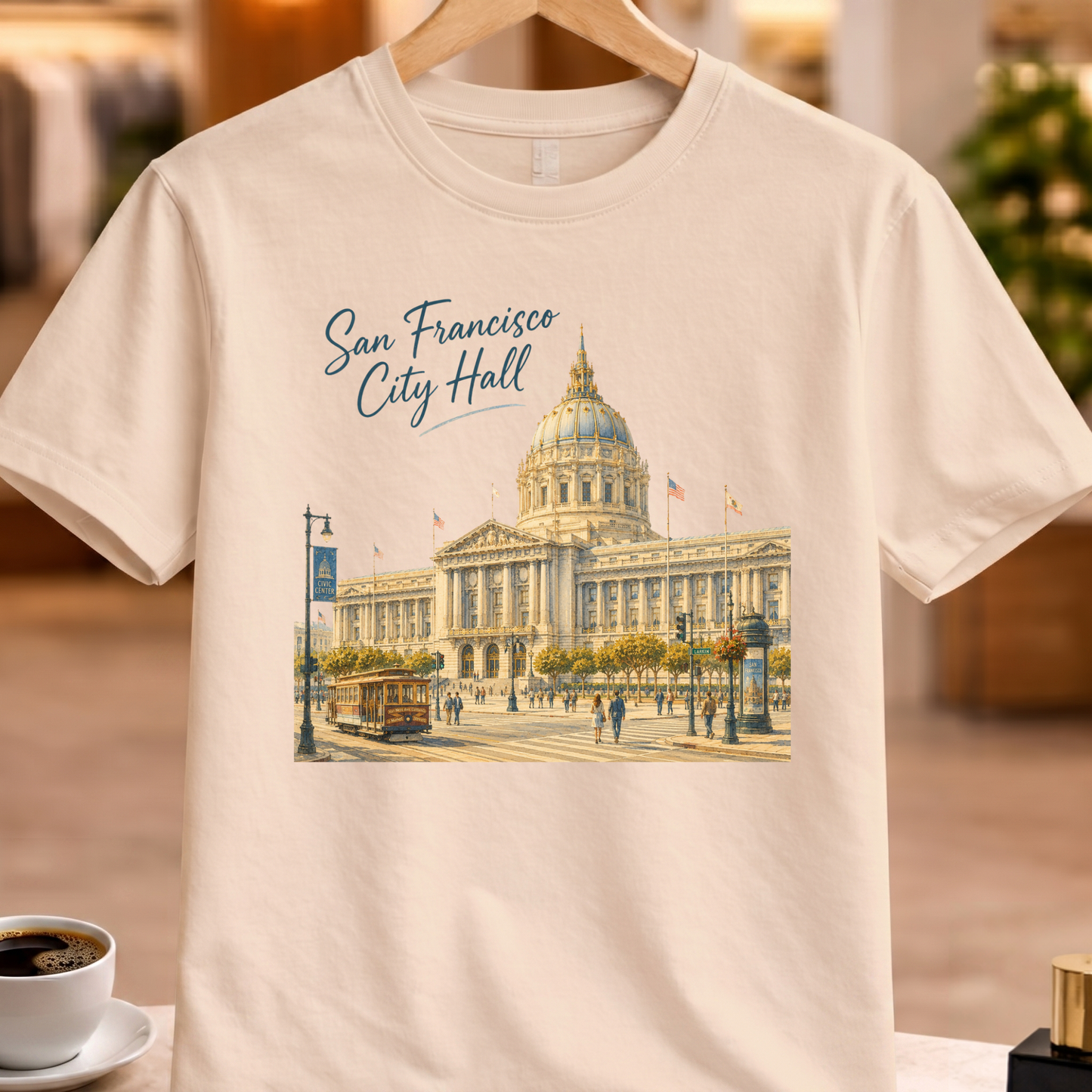 SAN FRANCISCO CITY HALL ART TEE