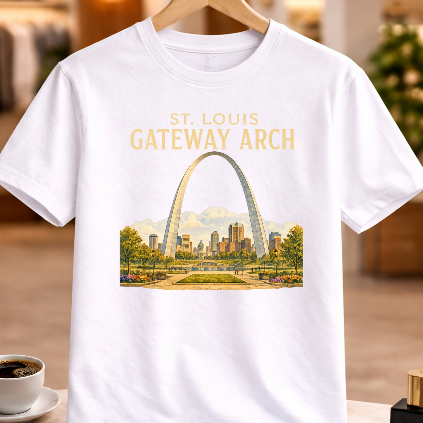 ST. LOUIS GATEWAY ARCH ART TEE