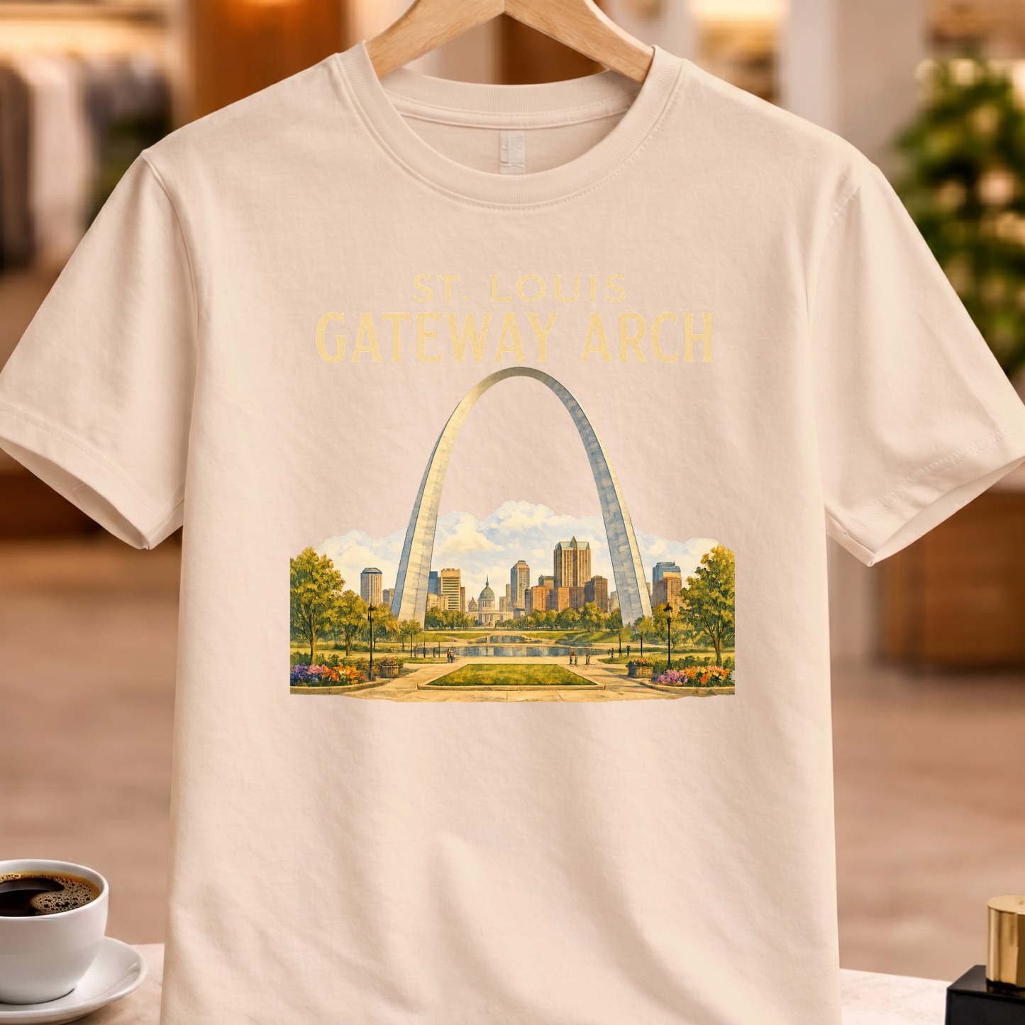 ST. LOUIS GATEWAY ARCH ART TEE