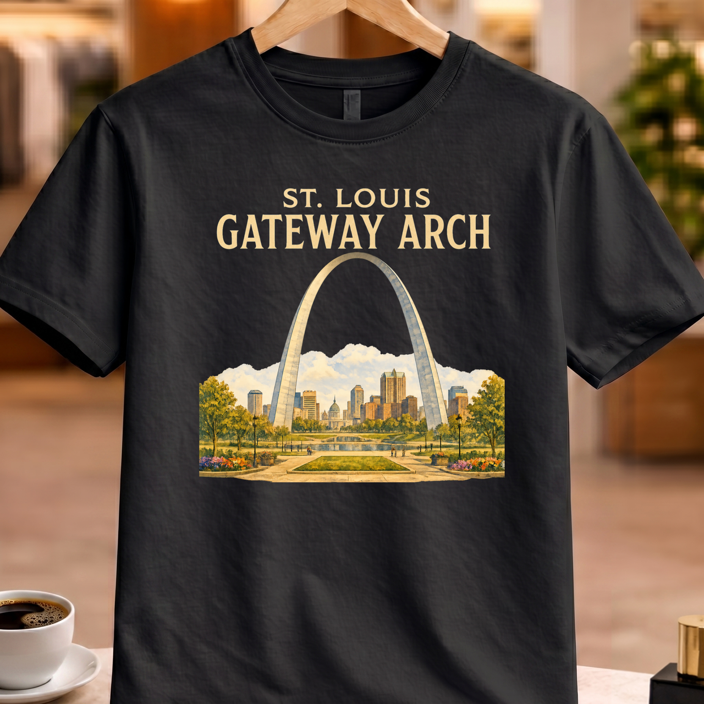 ST. LOUIS GATEWAY ARCH ART TEE