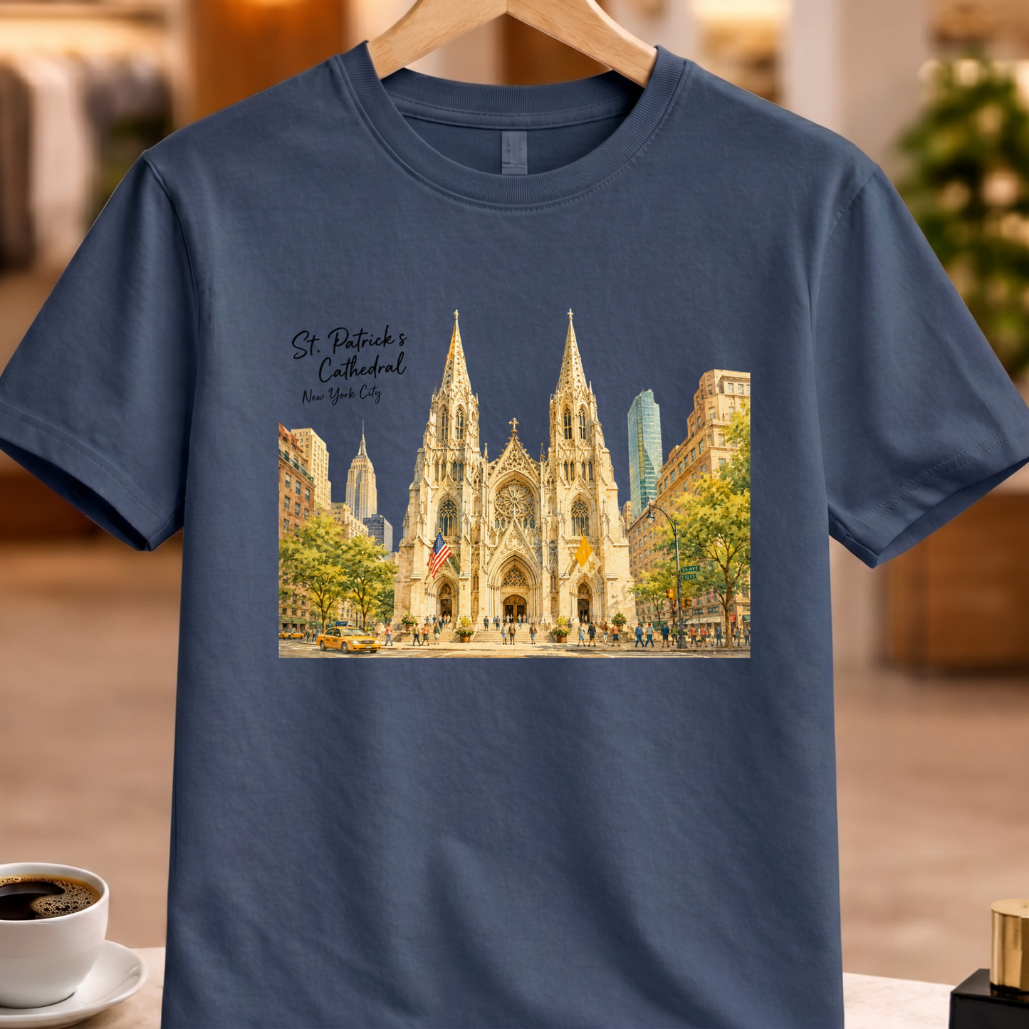 ST. PATRICK'S CATHEDRAL IN NYC ART TEE