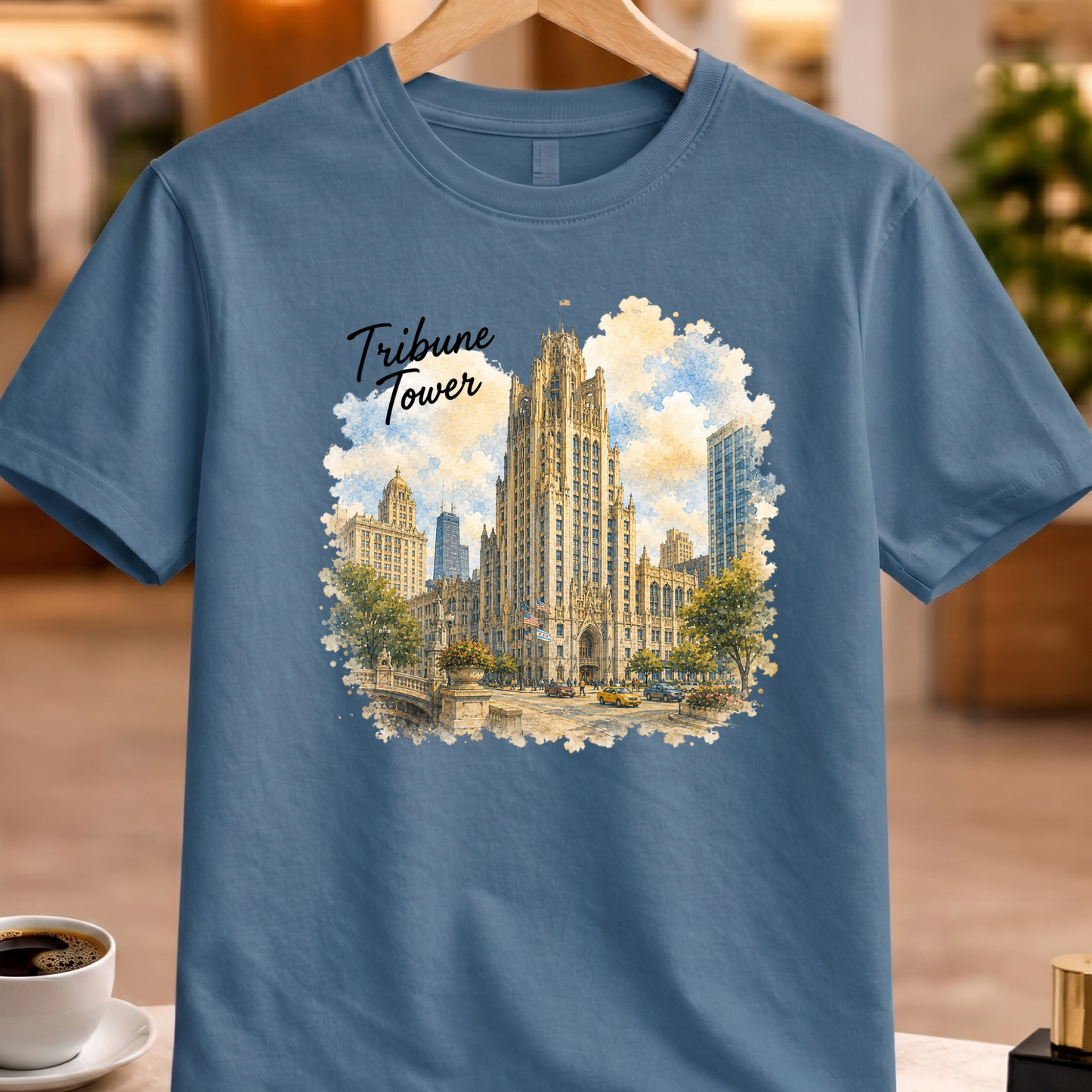 TRIBUNE TOWER ART TEE