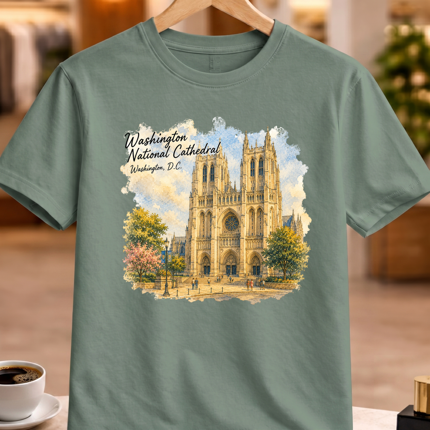 WASHINGTON NATIONAL CATHEDRAL ART TEE