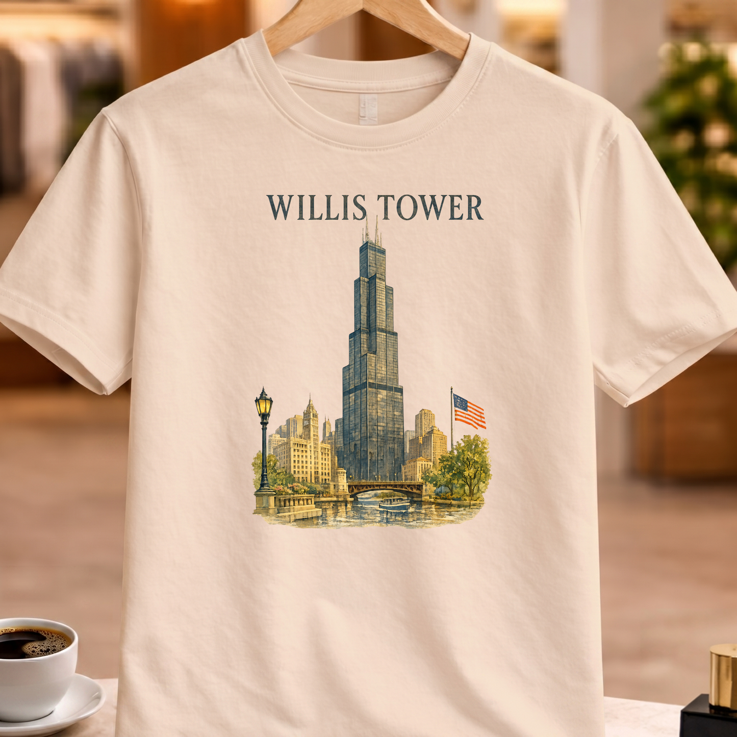 WILLIS TOWER ART TEE