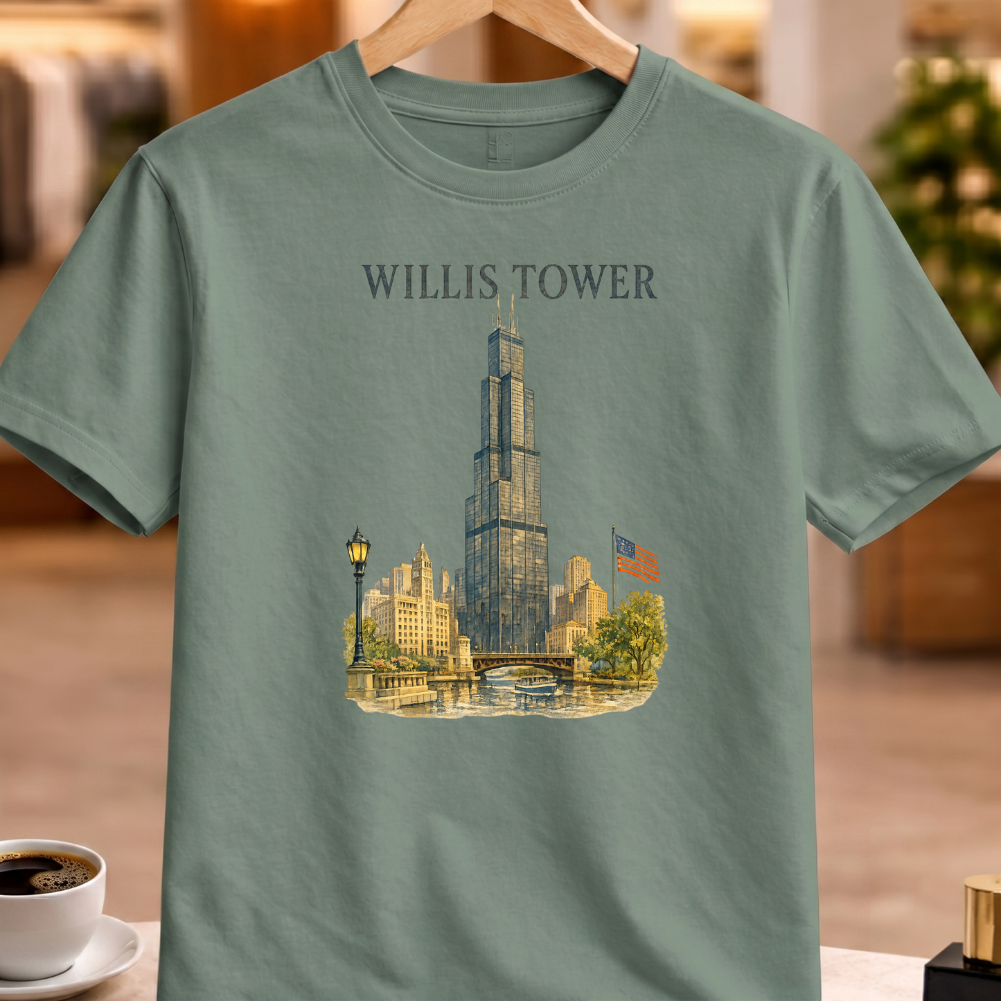 WILLIS TOWER ART TEE