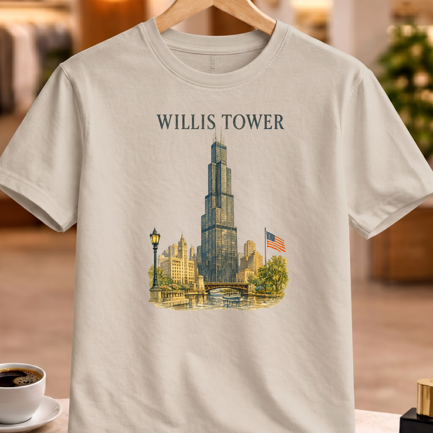 WILLIS TOWER ART TEE