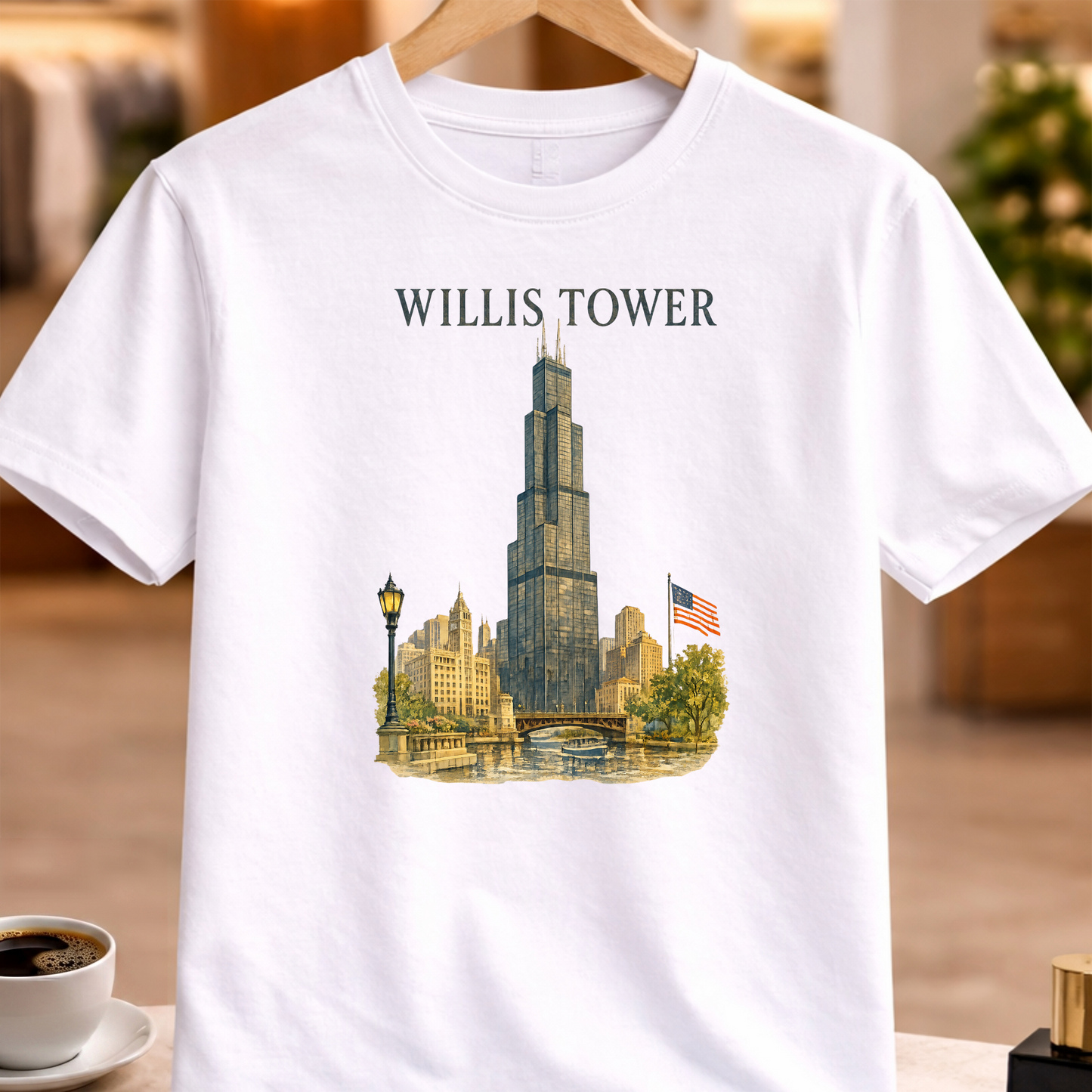 WILLIS TOWER ART TEE