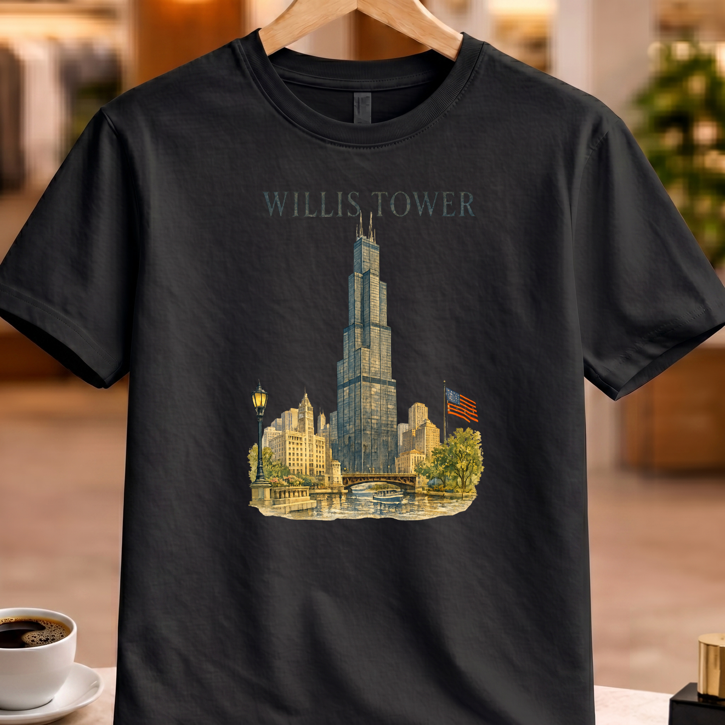 WILLIS TOWER ART TEE