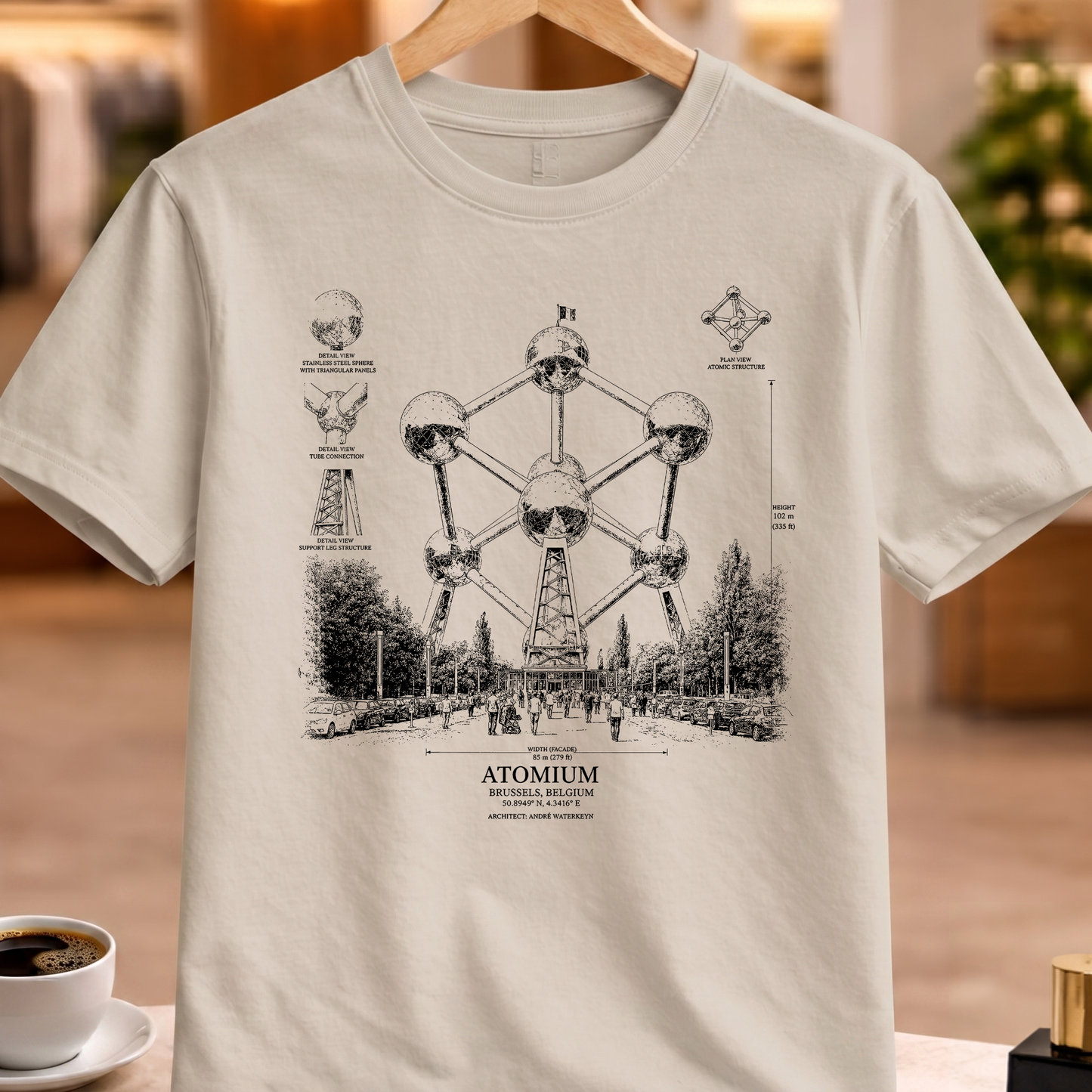 ATOMIUM STRUCTURAL TEE