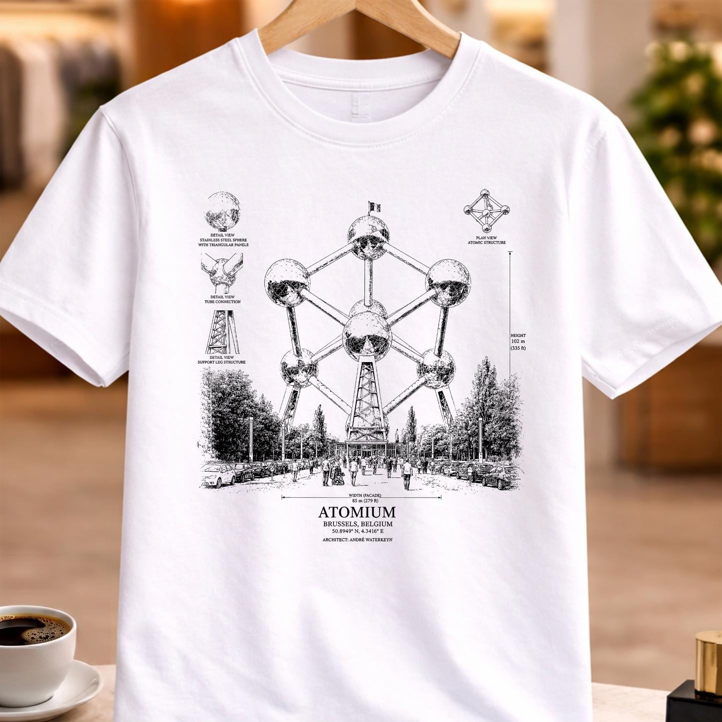 ATOMIUM STRUCTURAL TEE