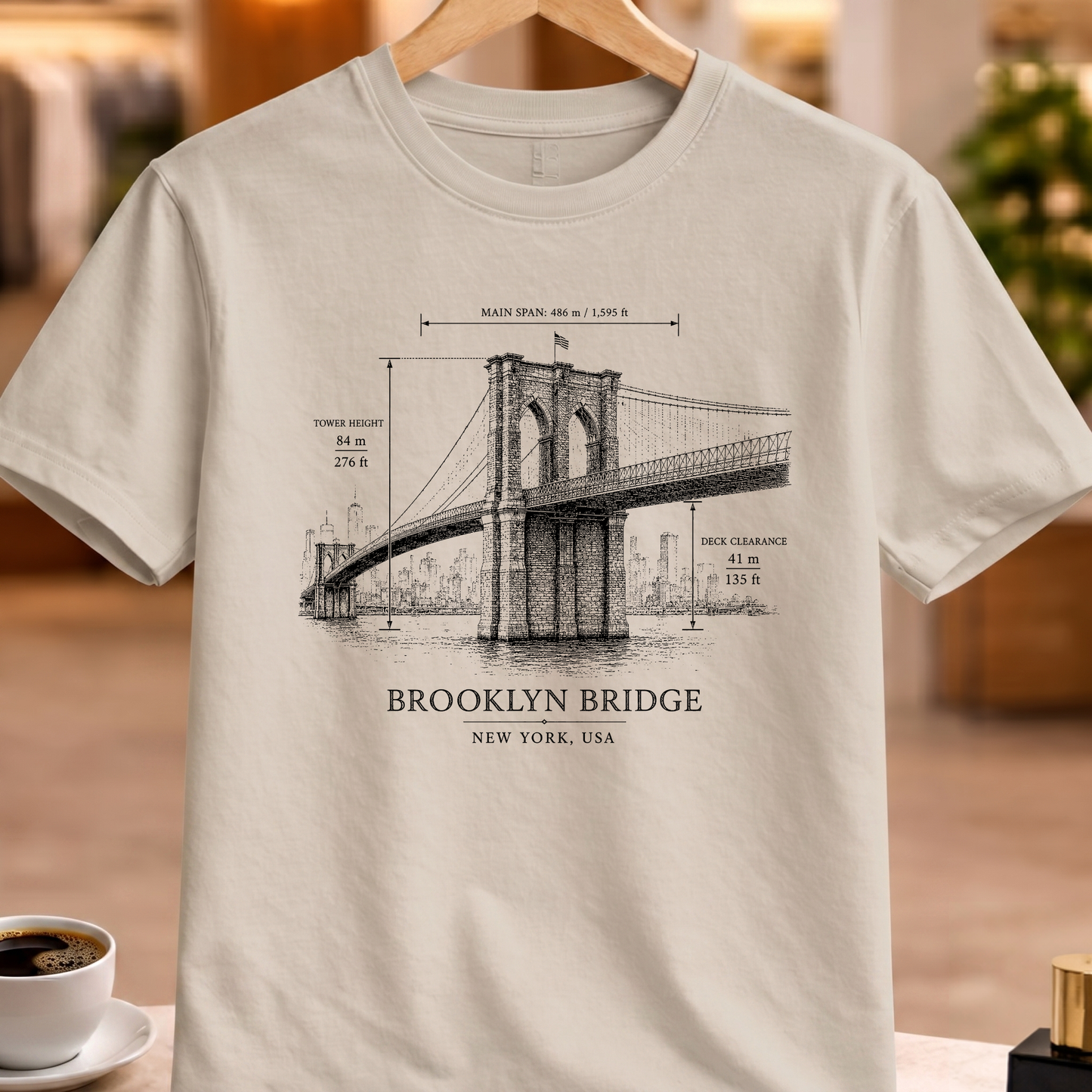 BROOKLYN BRIDGE STRUCTURAL TEE