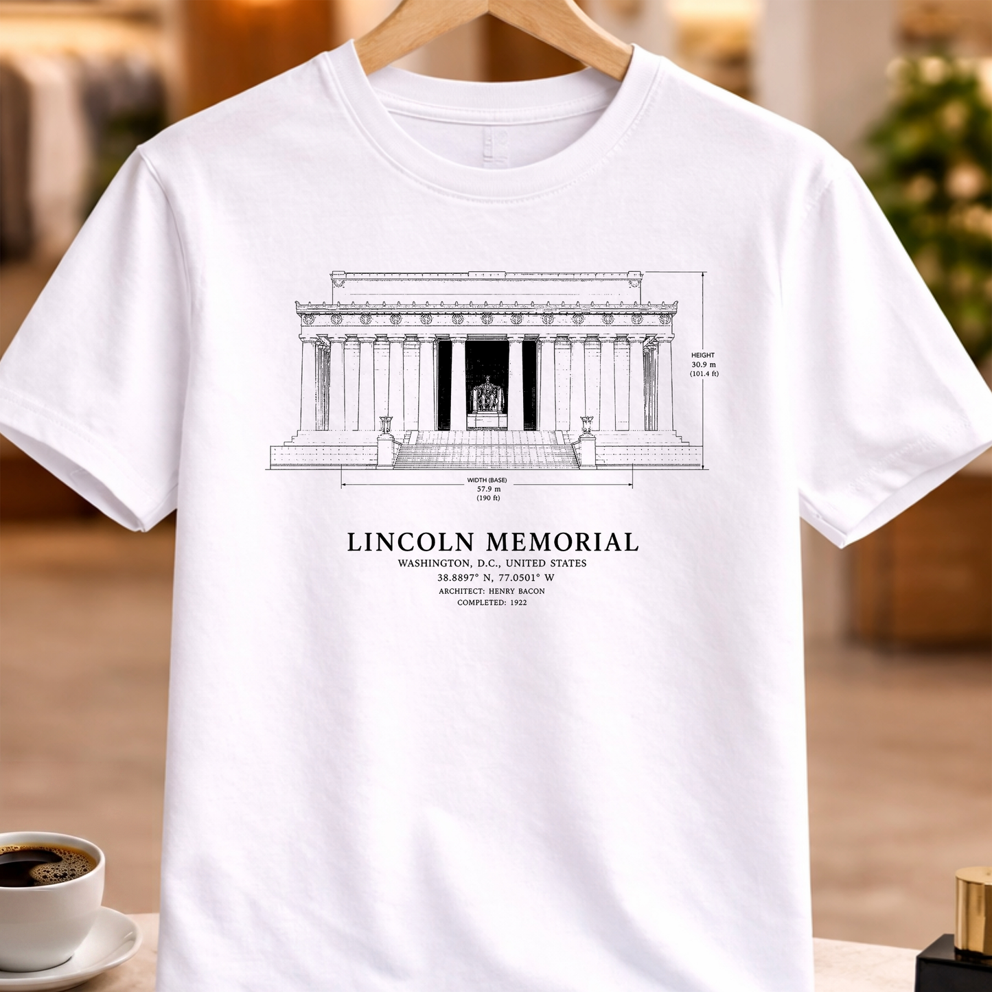 LINCOLN MEMORIAL STRUCTURAL TEE