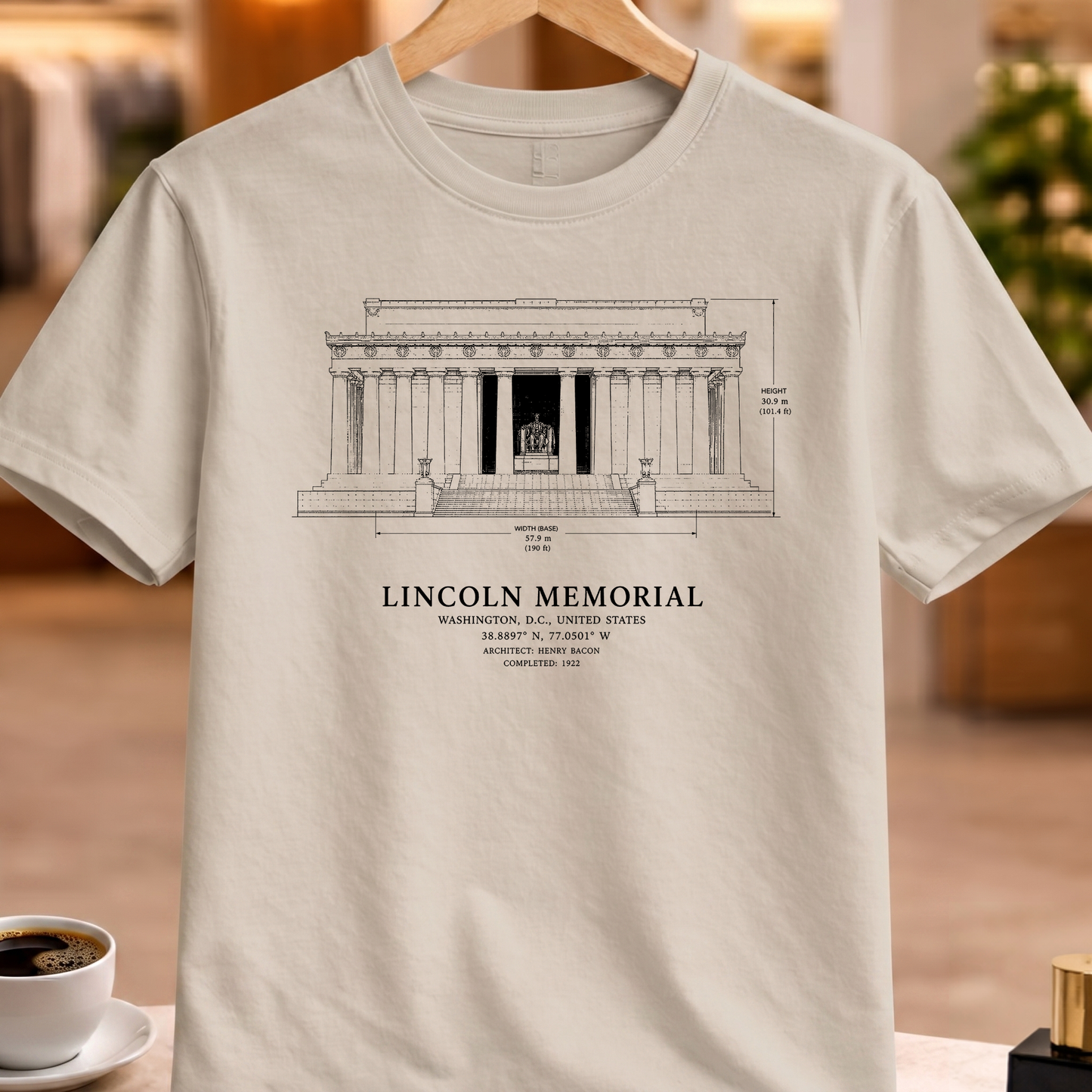LINCOLN MEMORIAL STRUCTURAL TEE