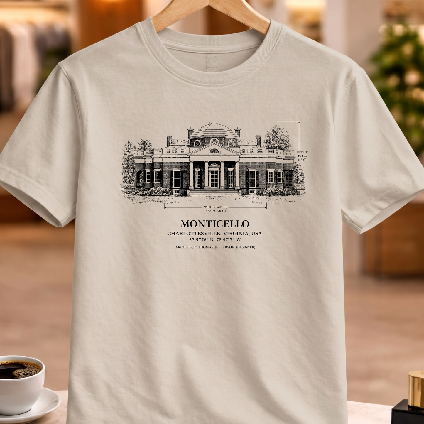 MONTICELLO STRUCTURAL TEE