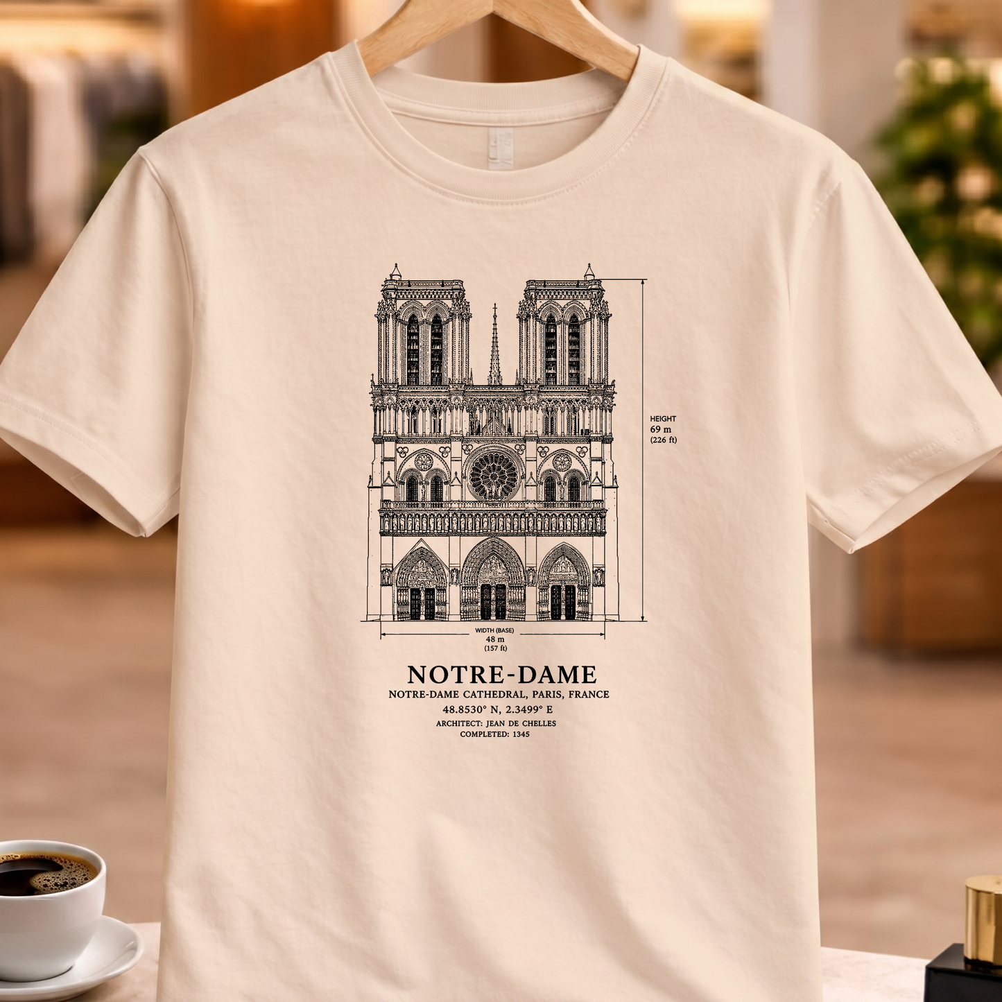 NOTRE DAME STRUCTURAL TEE