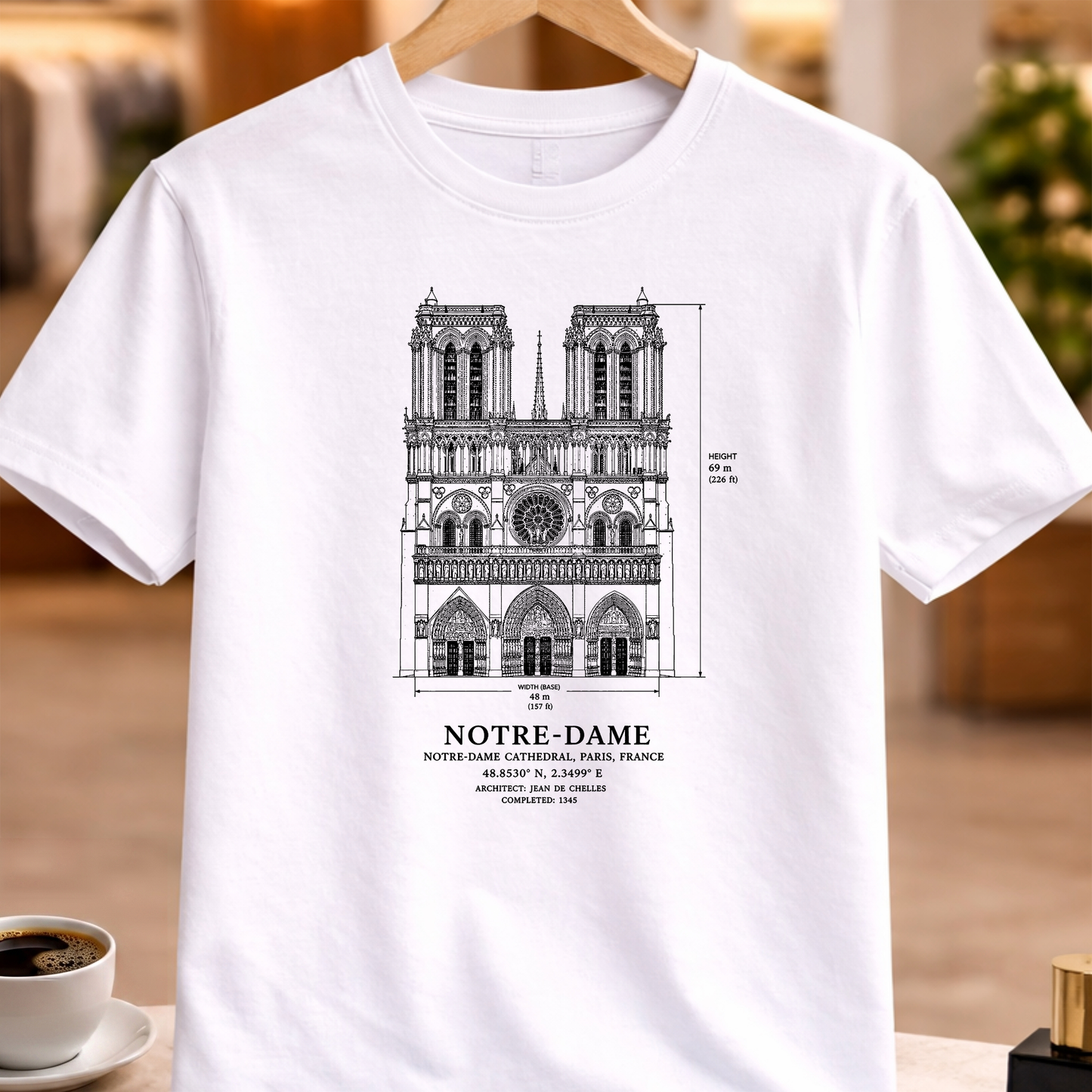 NOTRE DAME STRUCTURAL TEE